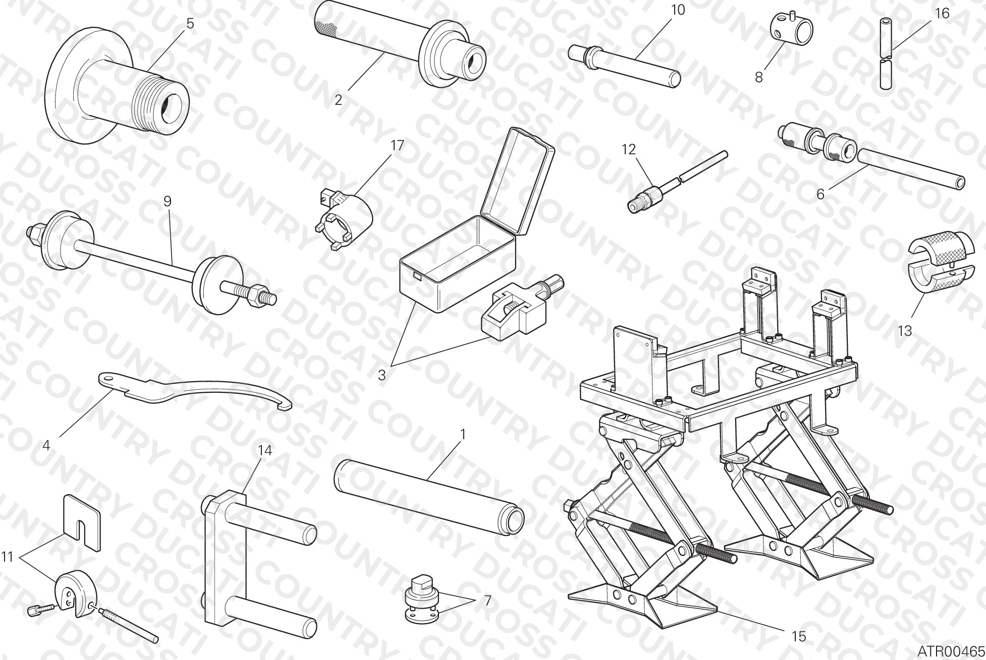 Workshop Service Tools, Frame