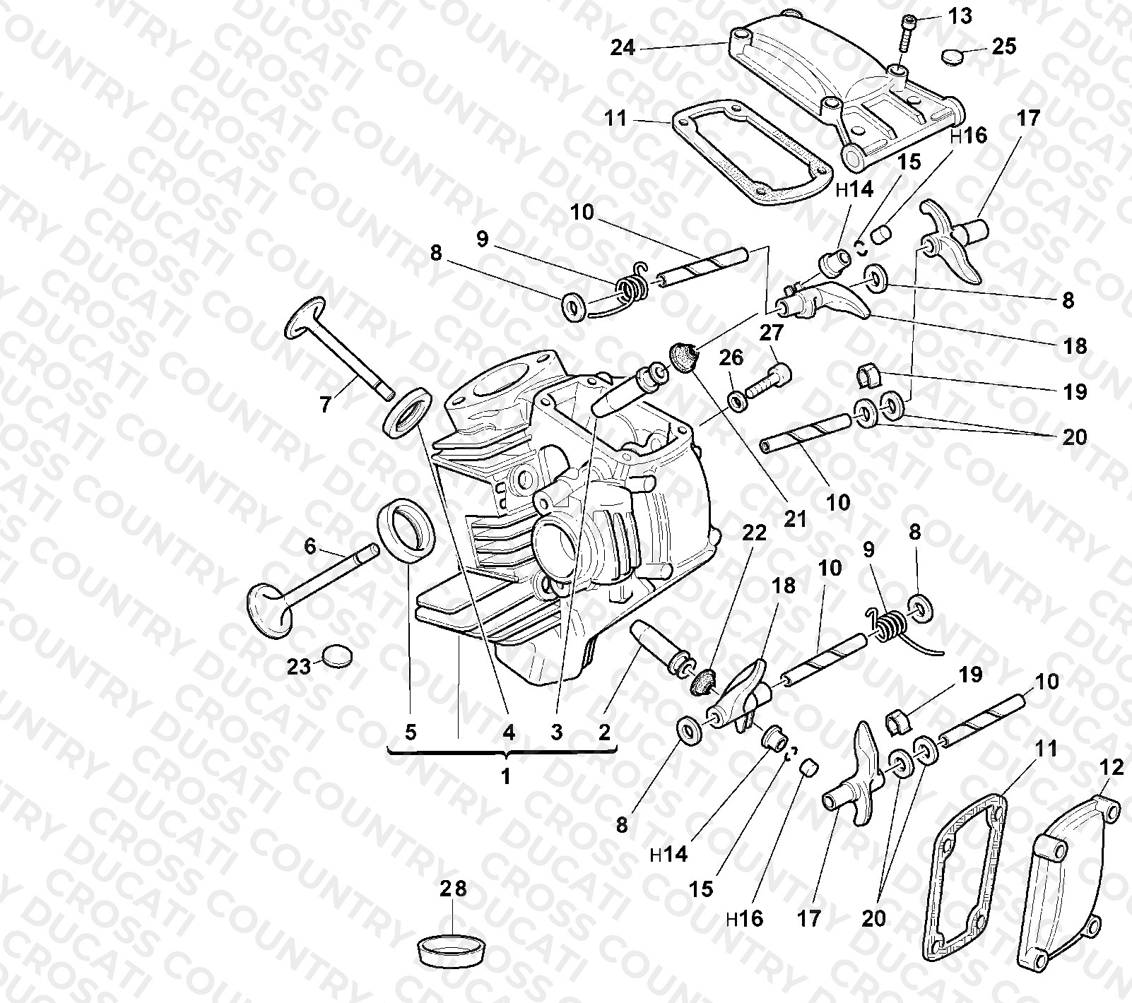 Horizontal Cylinder Head