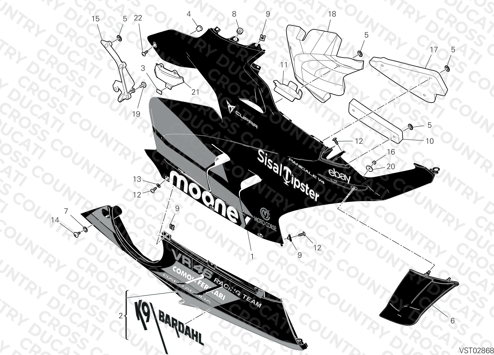 Fairing, Rh