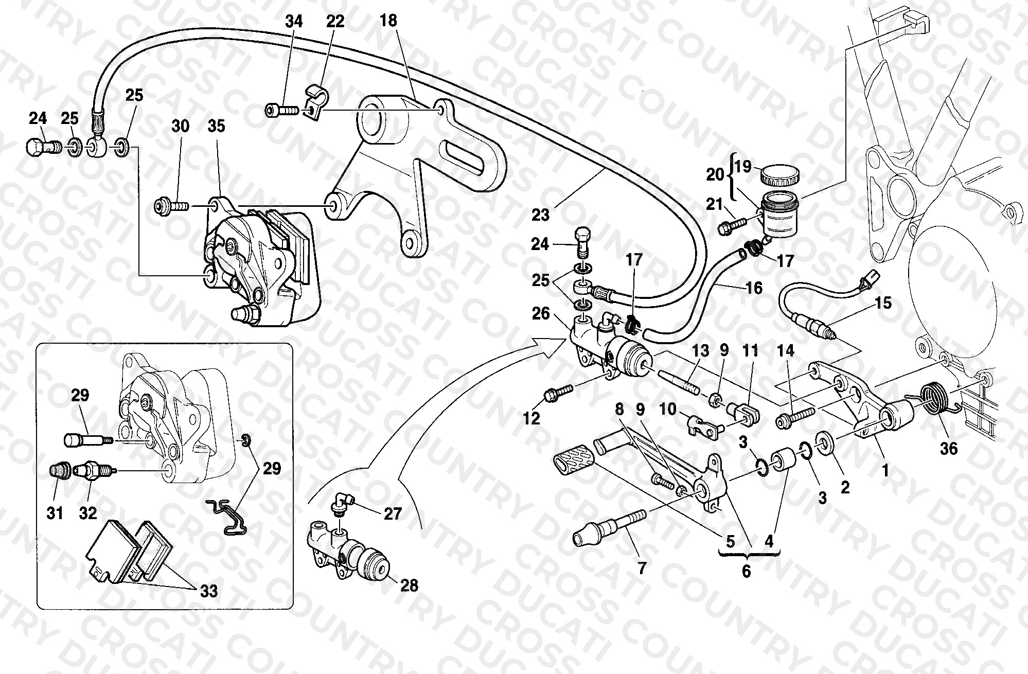 Rear Brake System