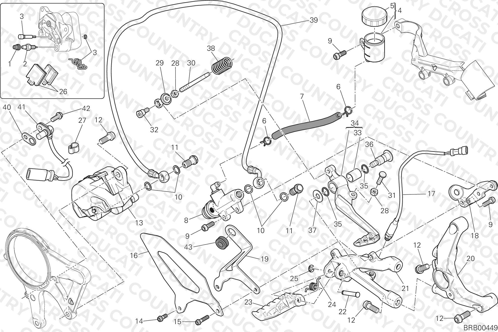 Rear Brake System