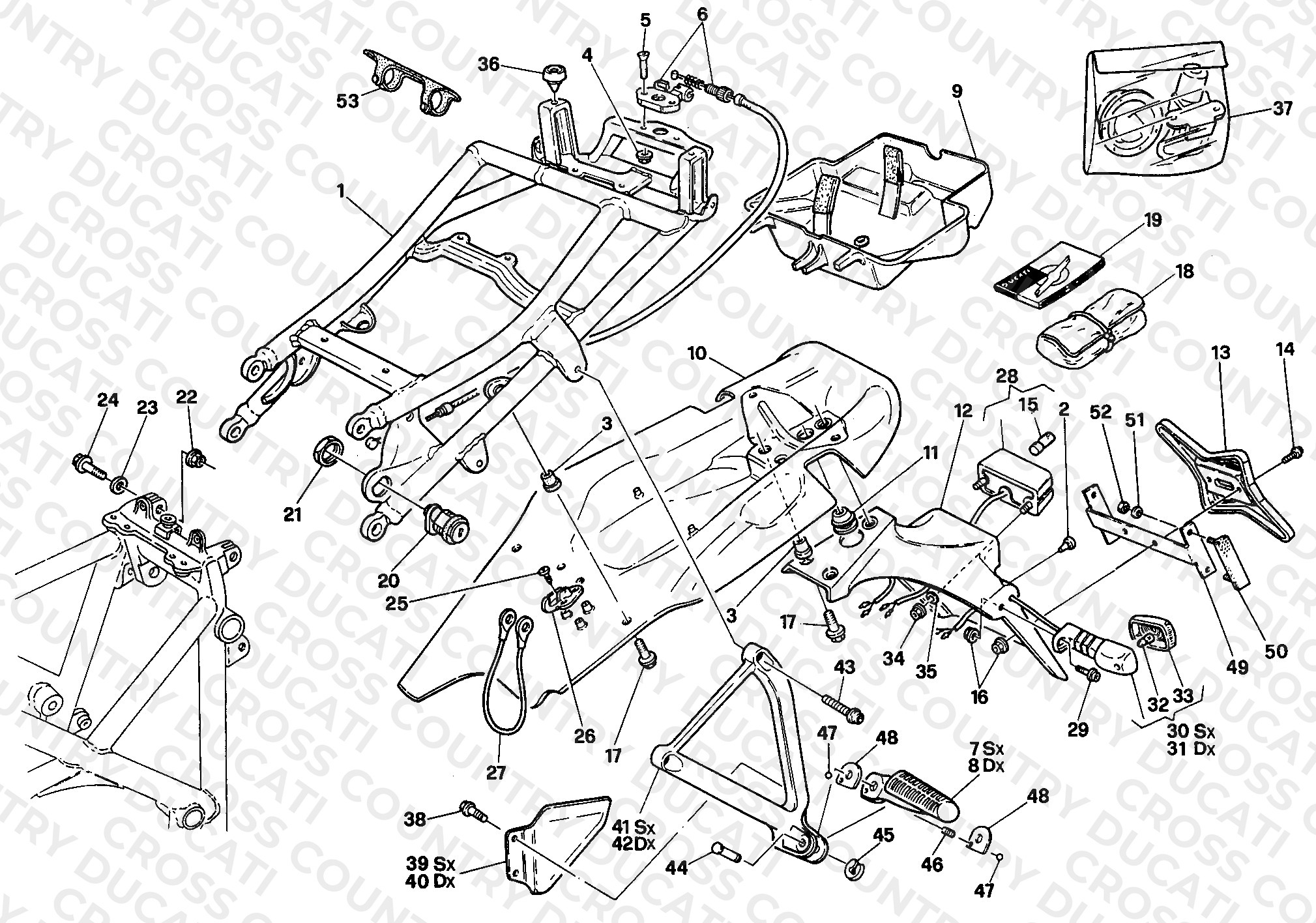 Rear Frame USA