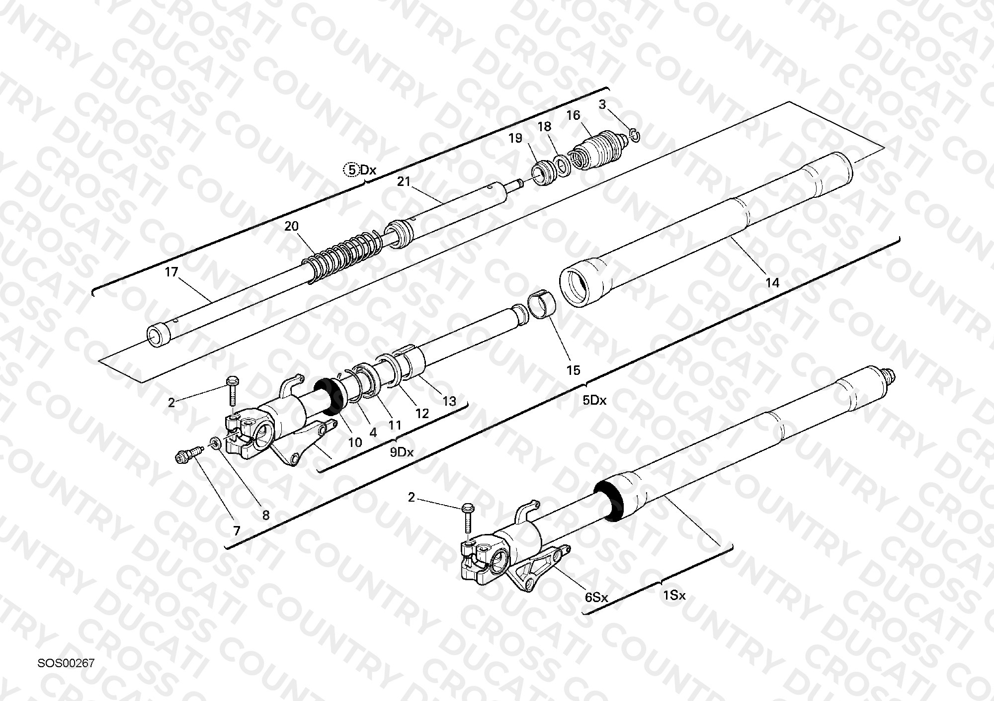 Front Fork 749