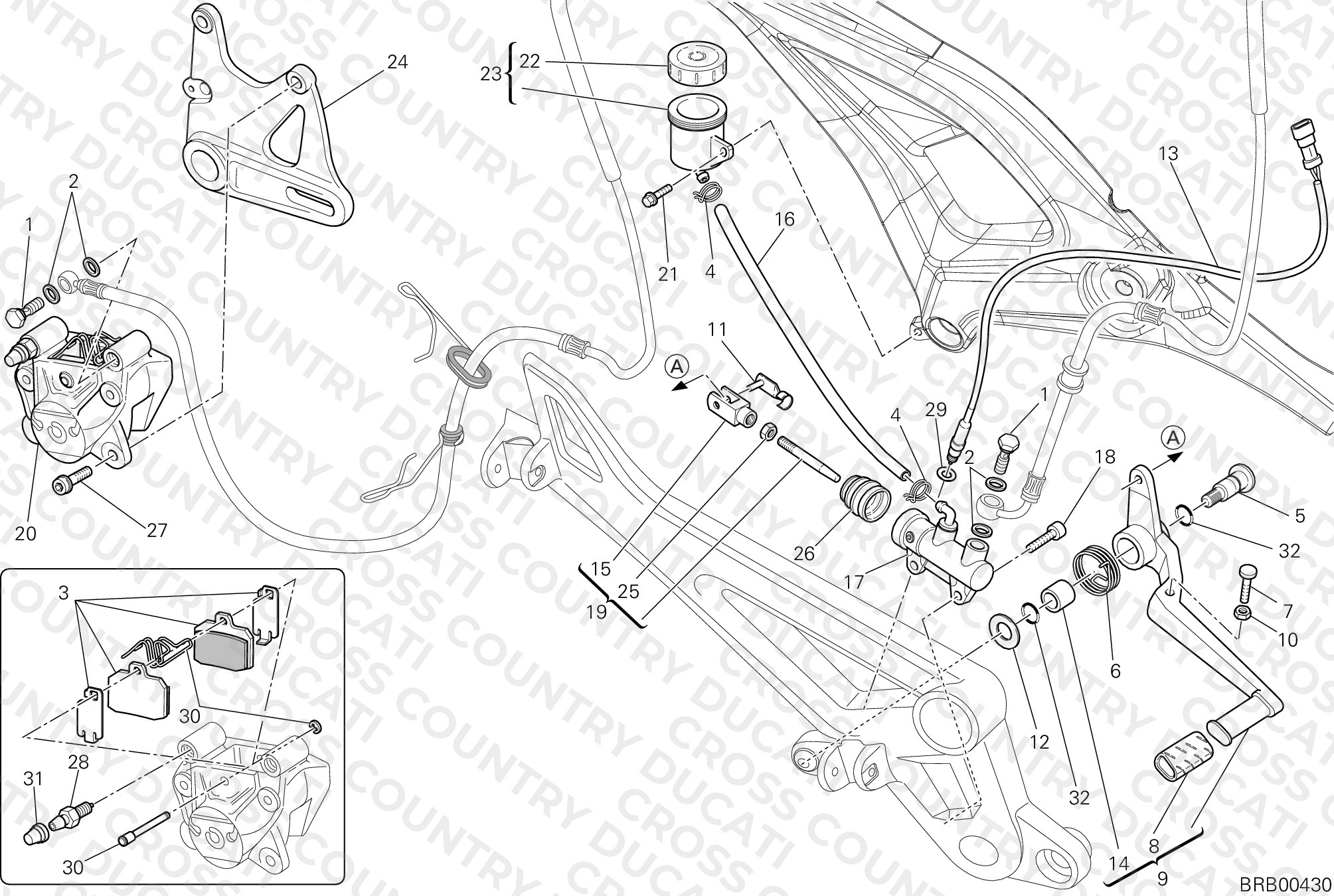 Rear Brake System