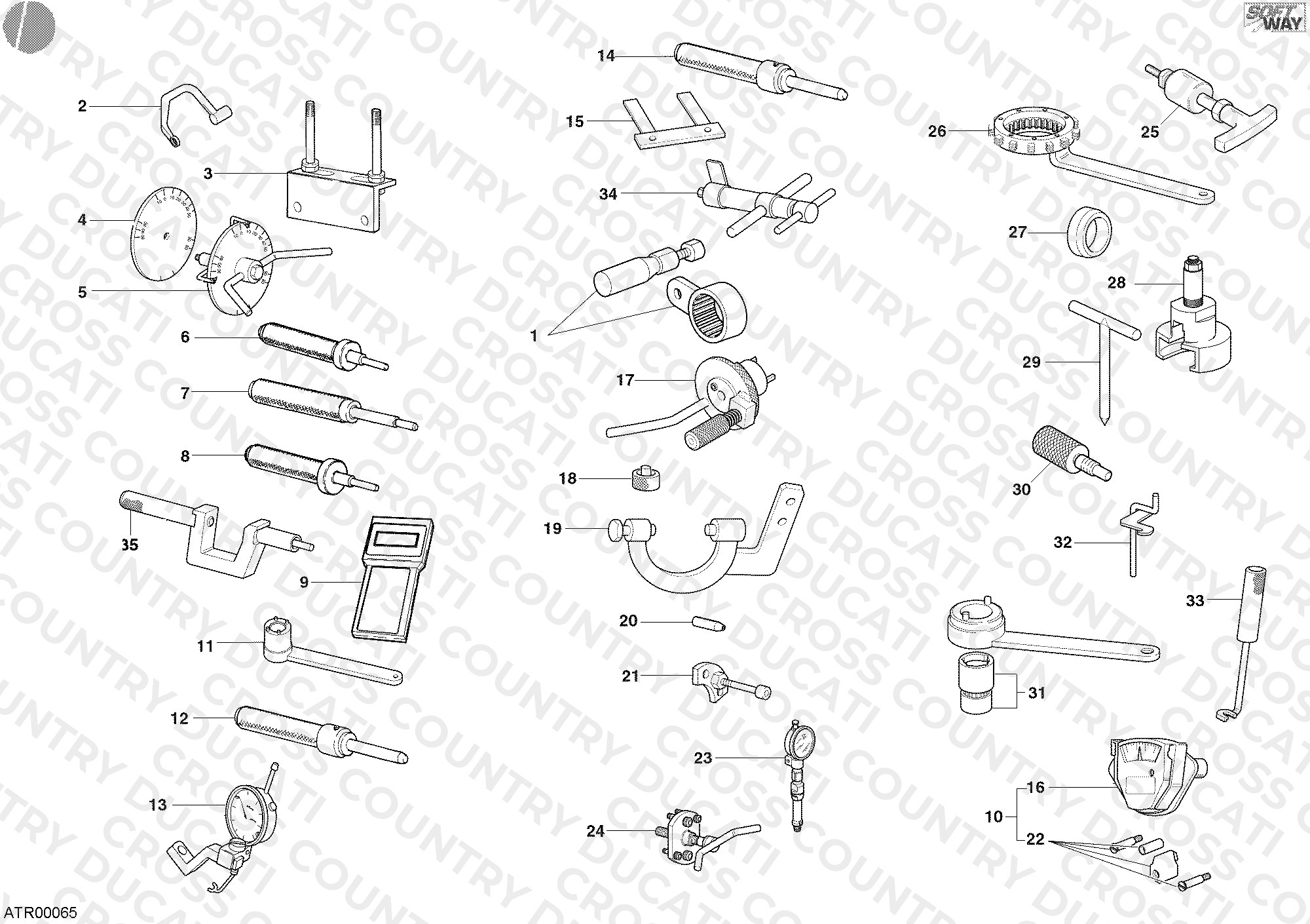Workshop Service Tools, Engine