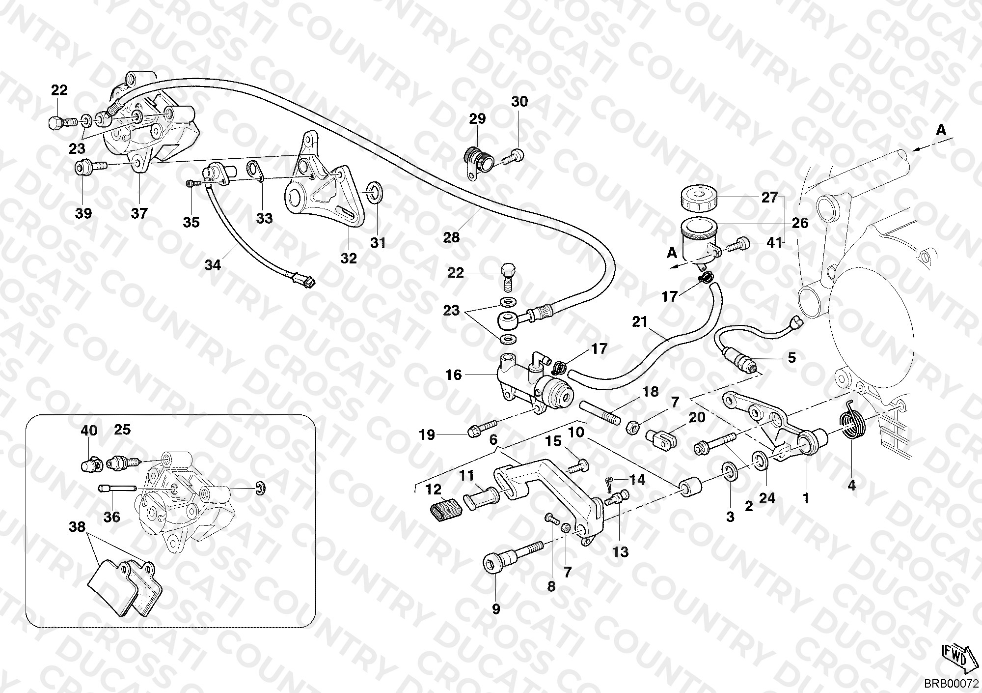 Rear Brake System
