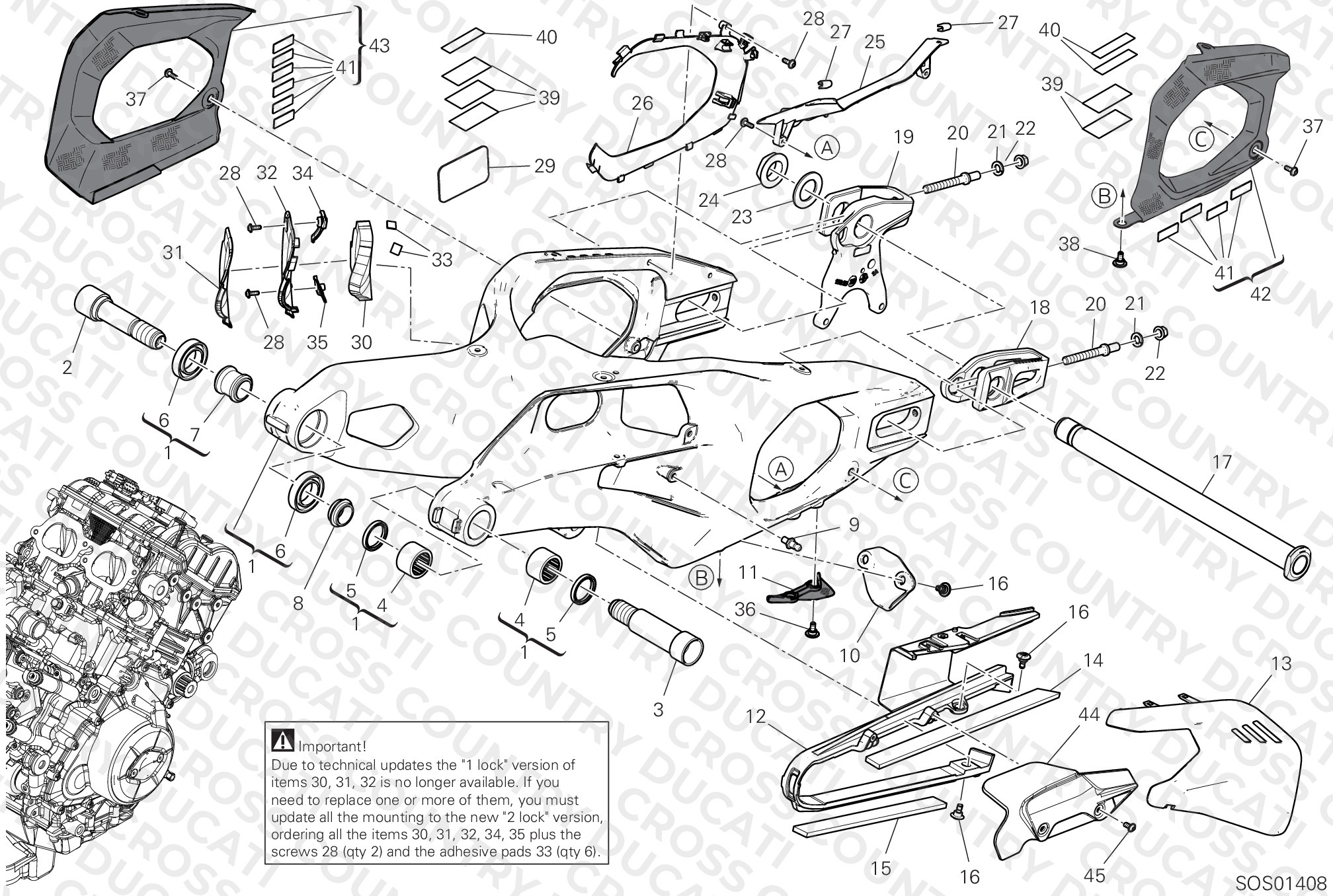 Rear Swinging Arm