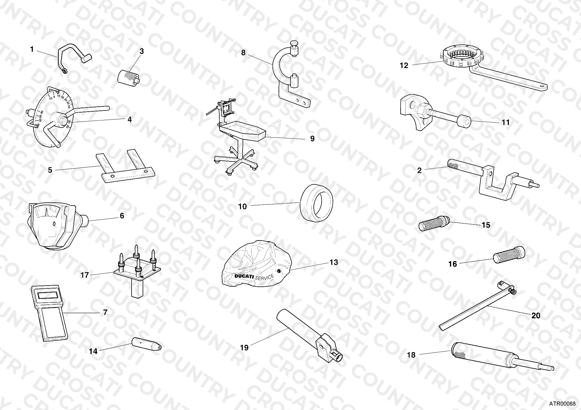 Workshop Service Tools, Engine