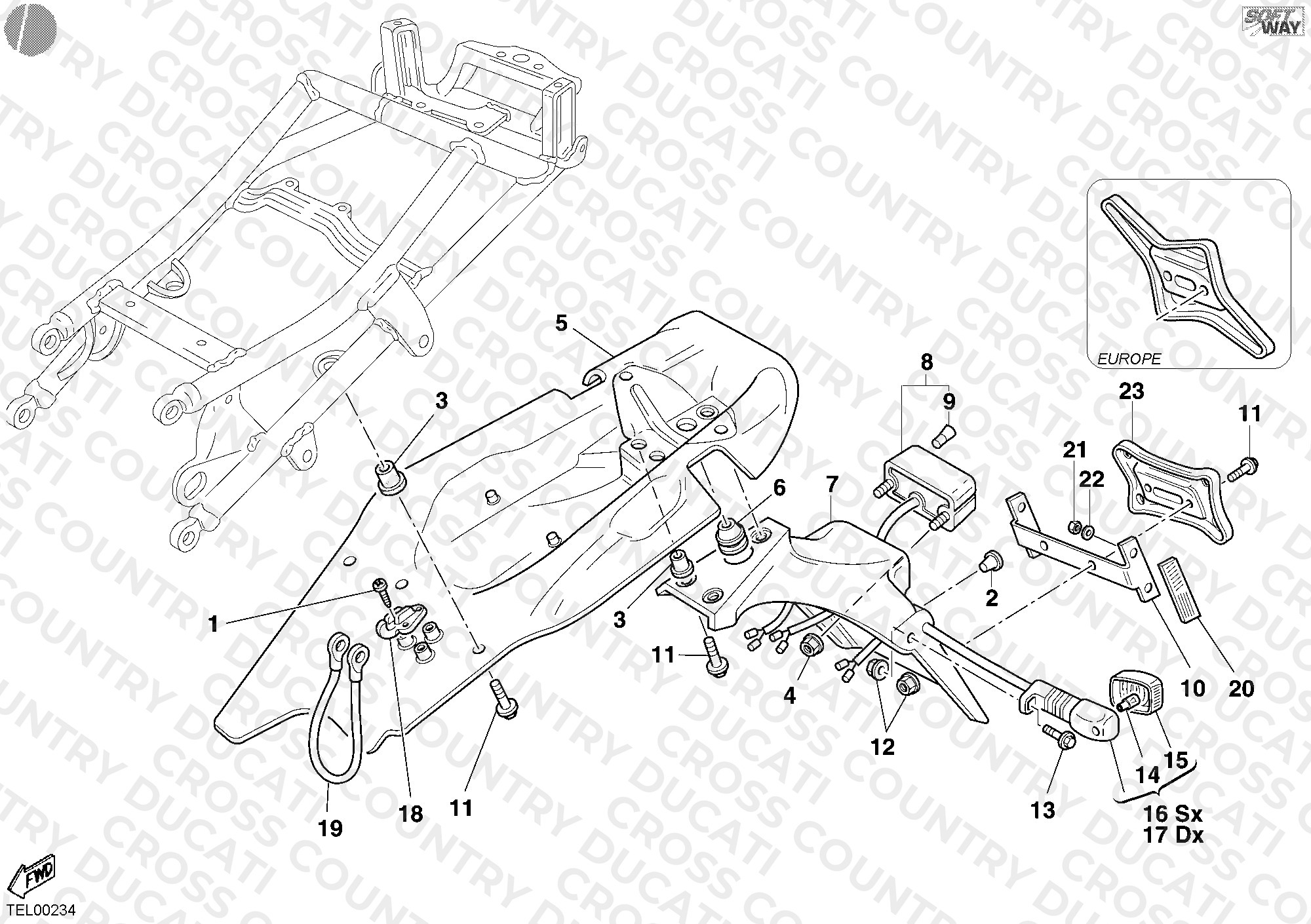 Rear Mudguard