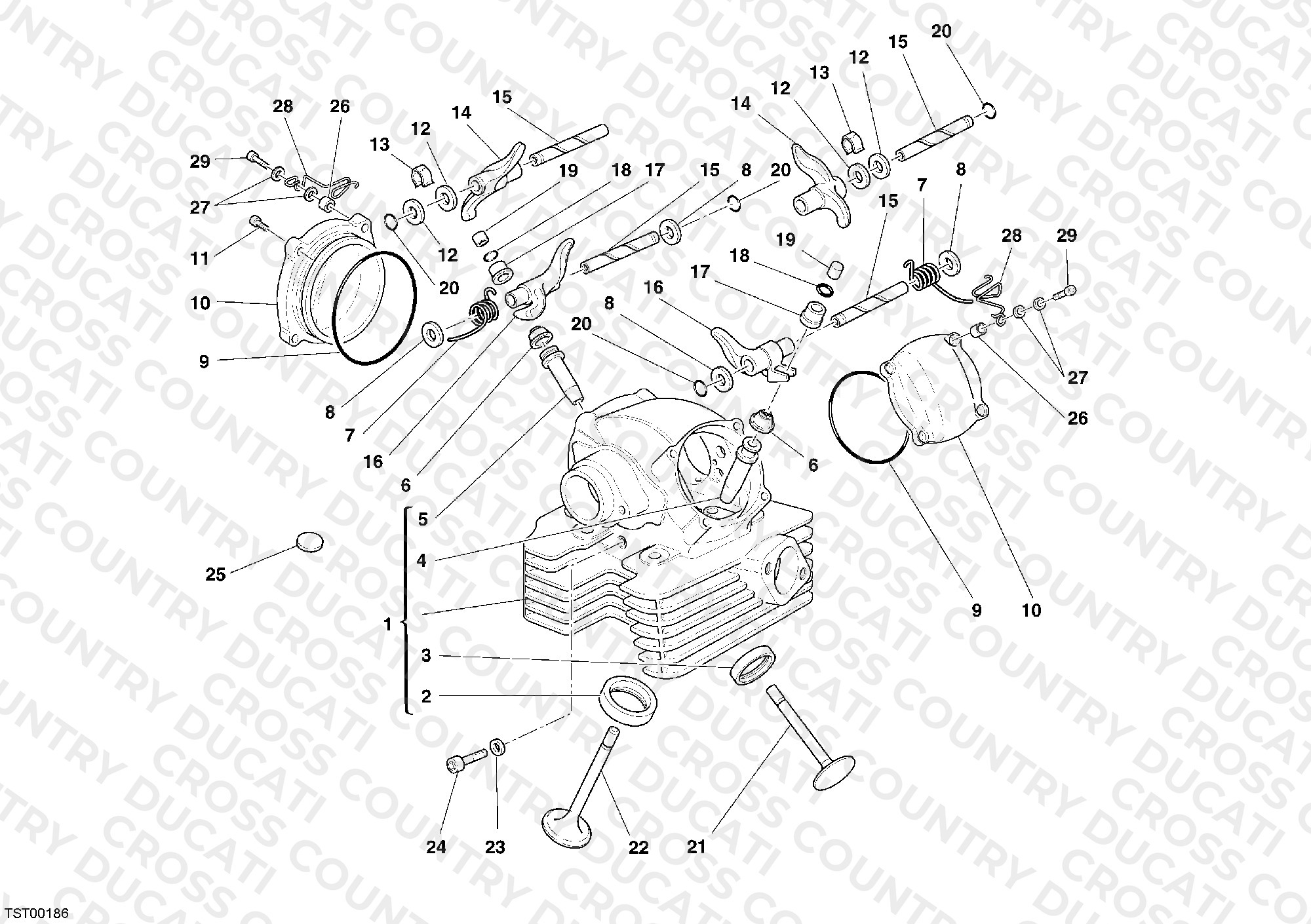 Vertical Cylinder Head