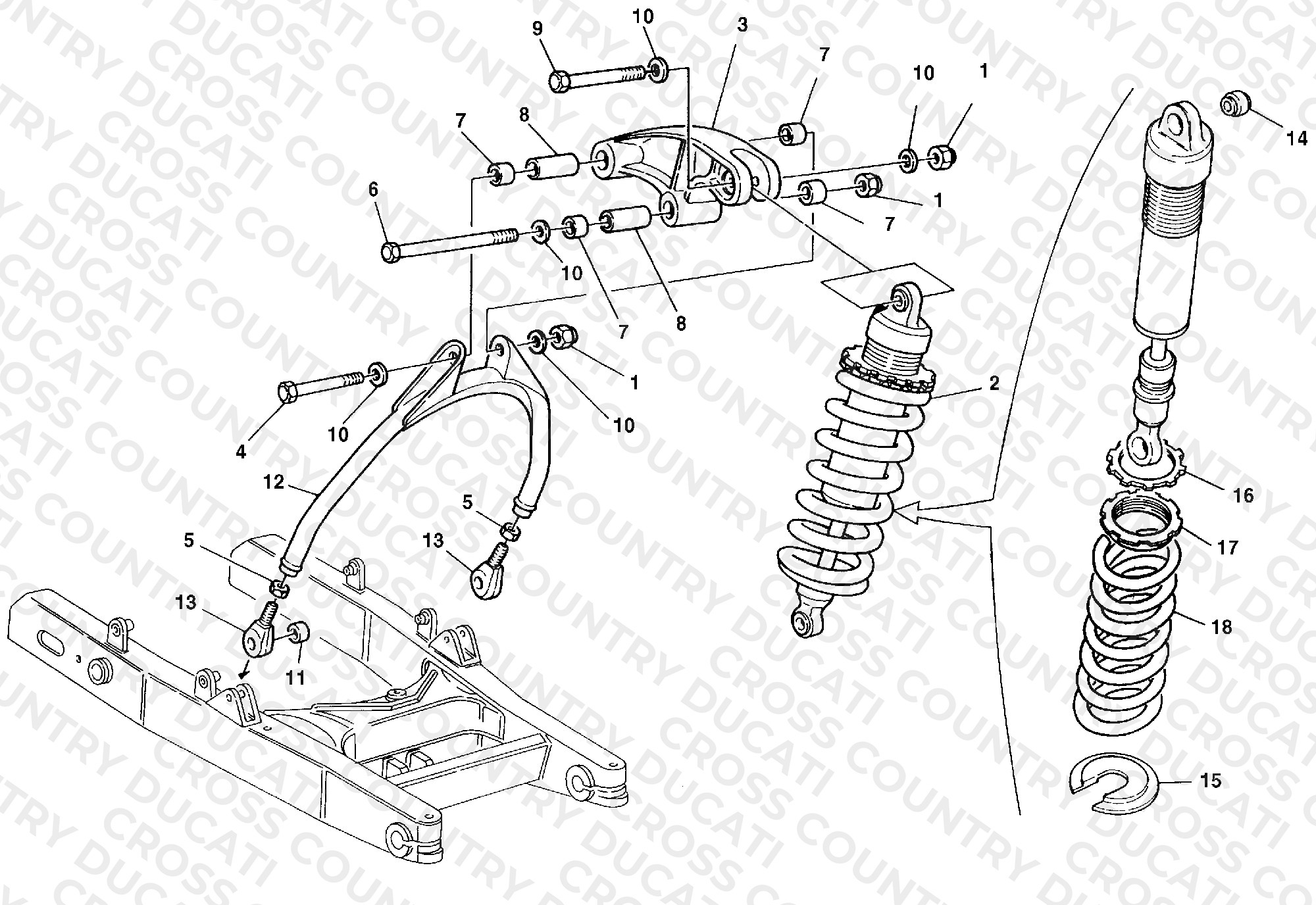 Rear Shock Absorber