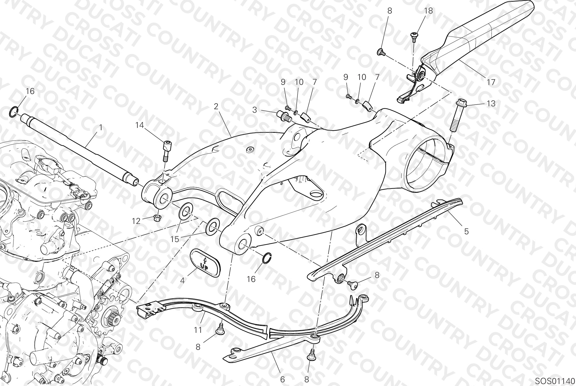 Rear Swinging Arm