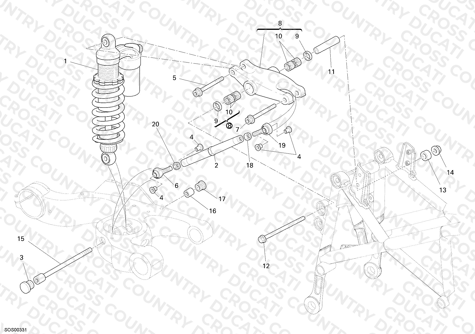Rear Shock Absorber
