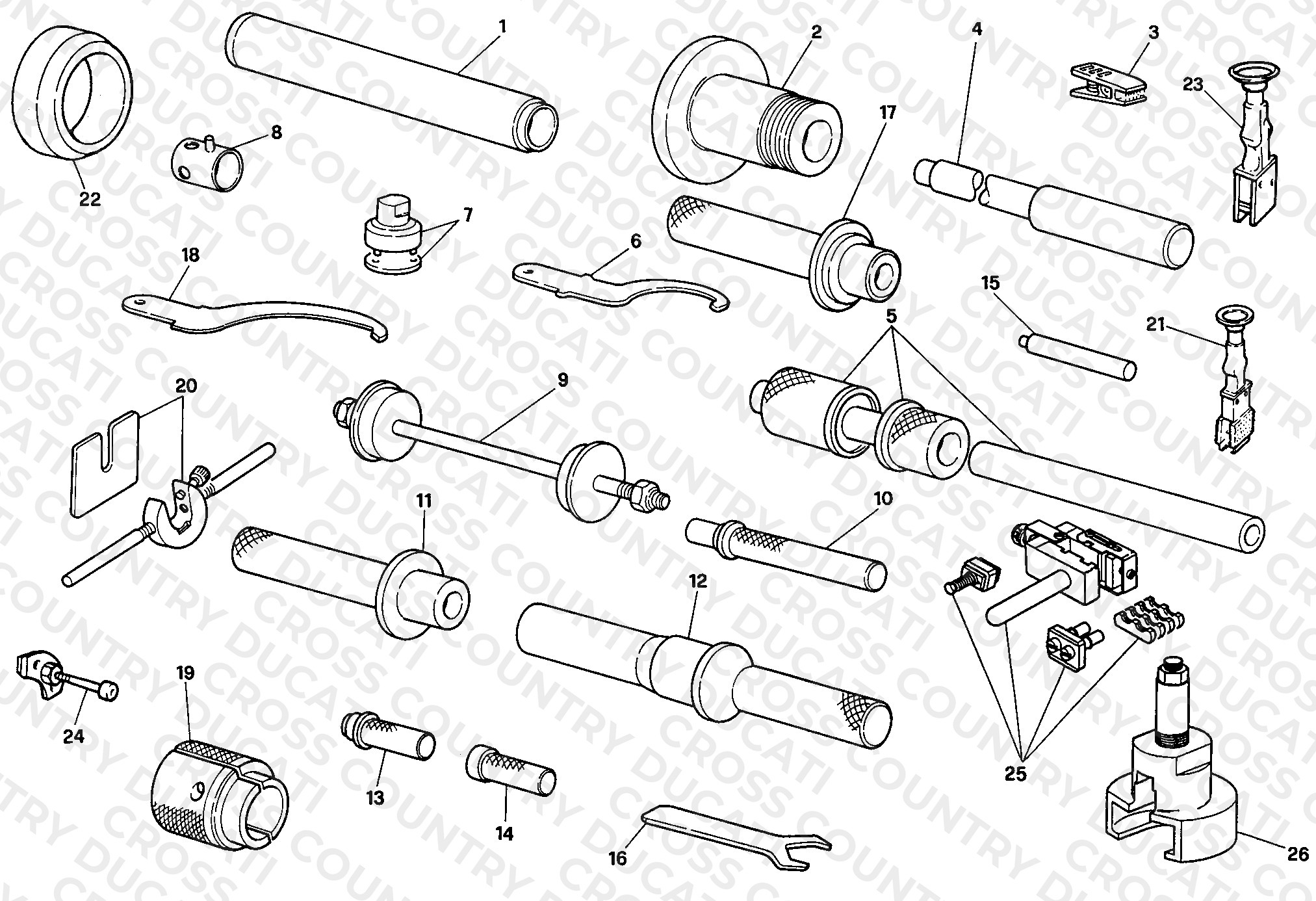 Workshop Service Tools, Frame