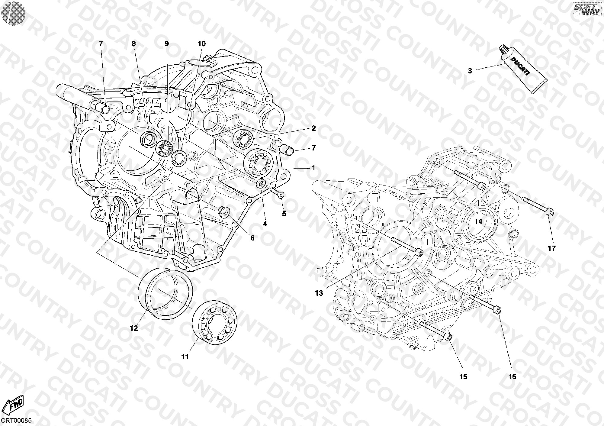 Crankcase Bearings