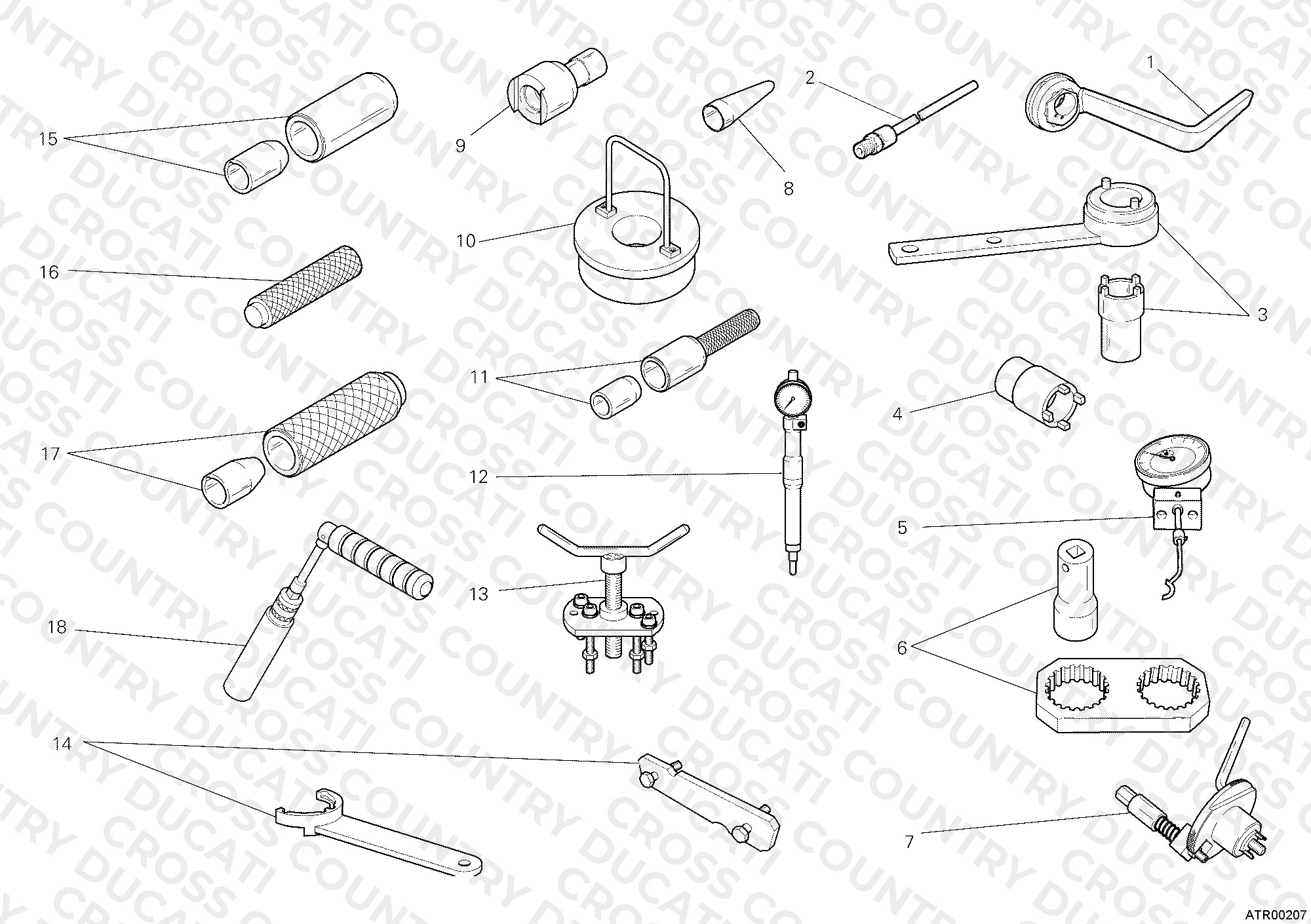 Workshop Service Tools, Engine Ii