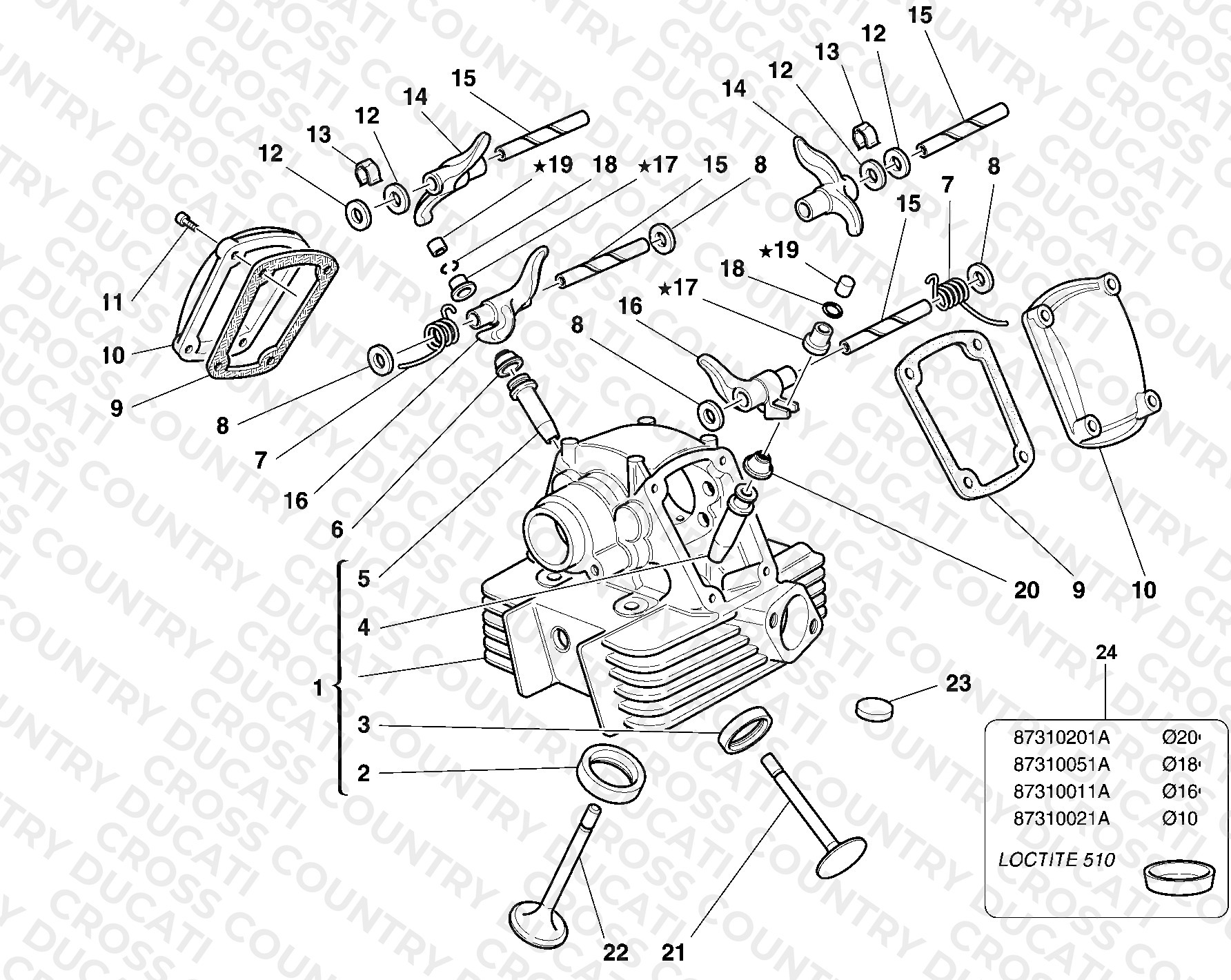 Vertical Cylinder Head