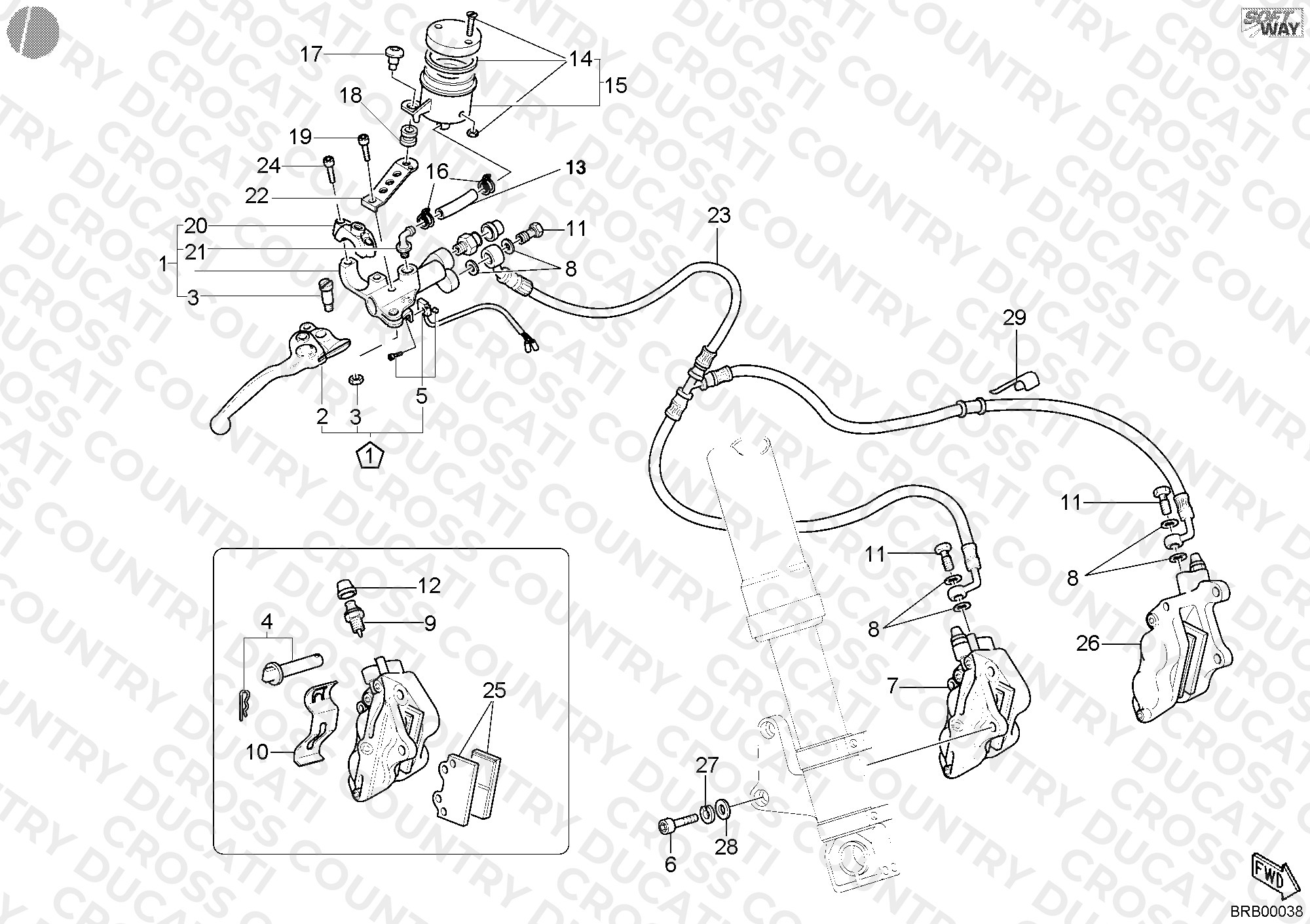 Front Brake System