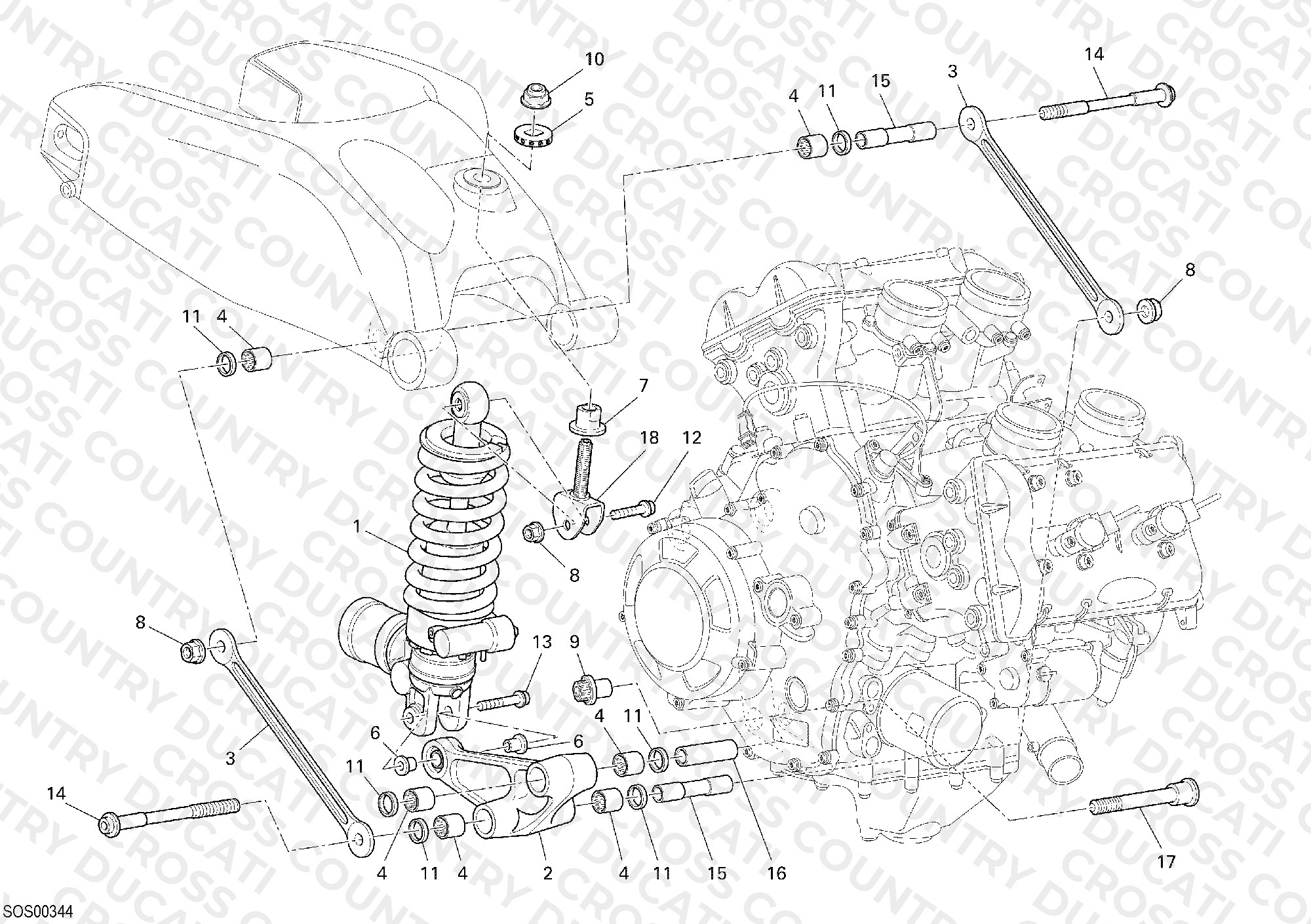 Rear Shock Absorber