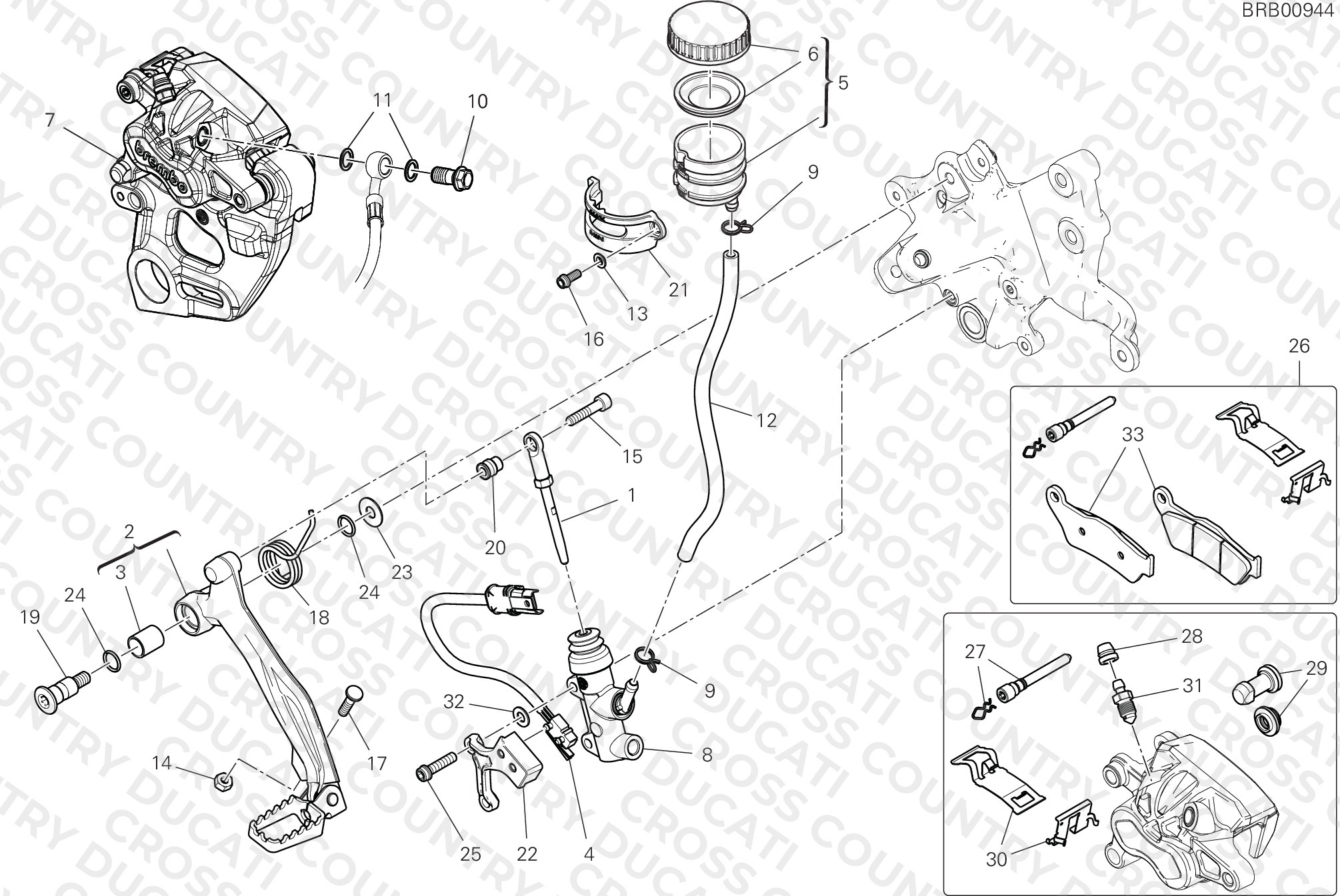 Rear Brake System