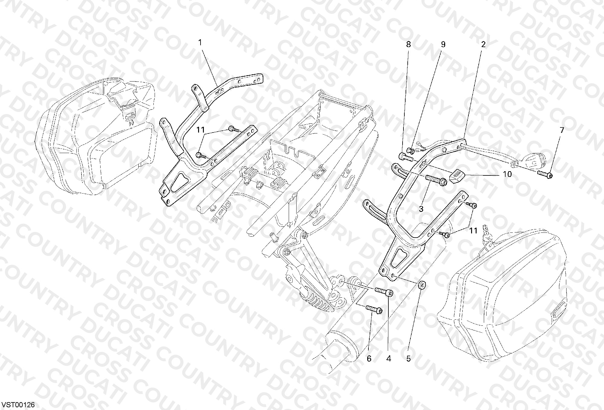 Panniers Fasteners
