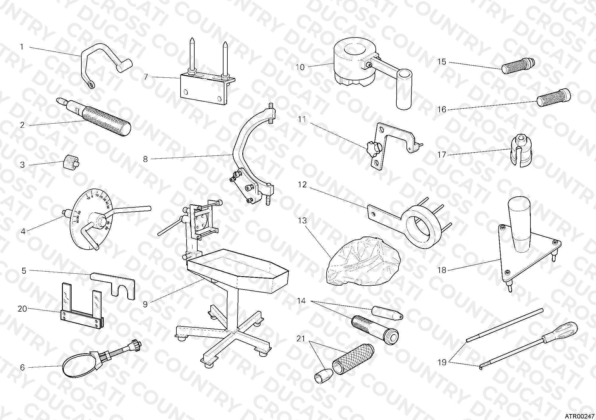 Workshop Service Tools, Engine I