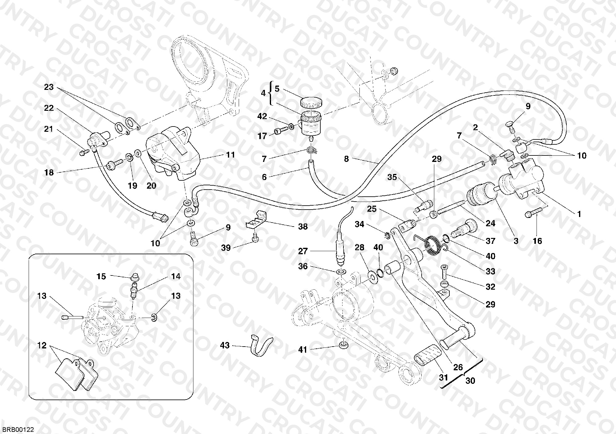 Rear Brake System