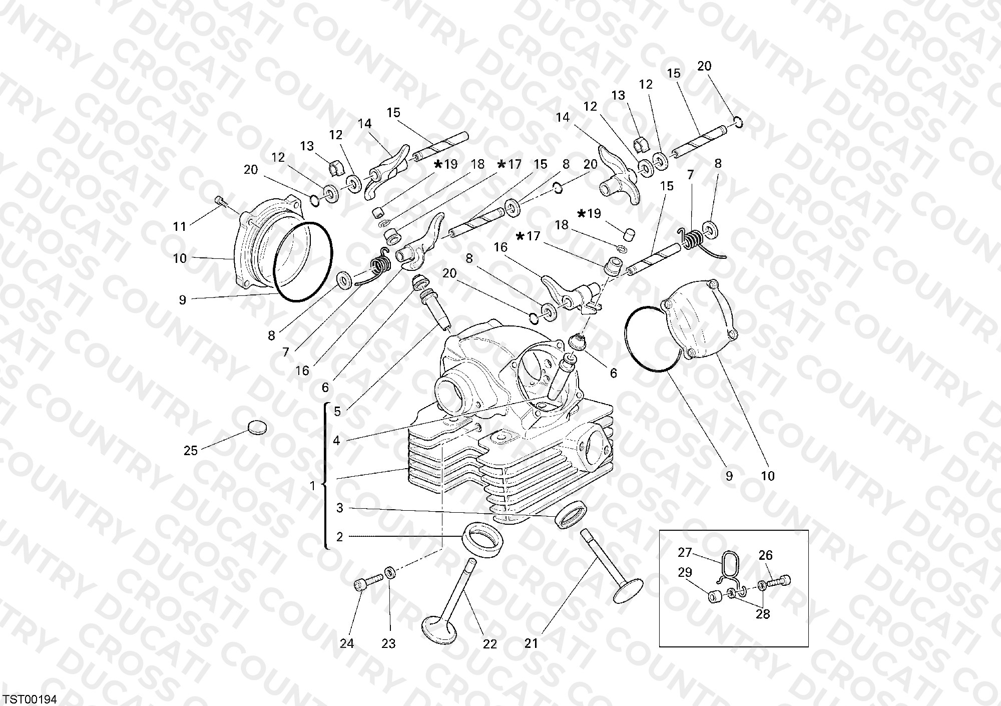 Vertical Cylinder Head