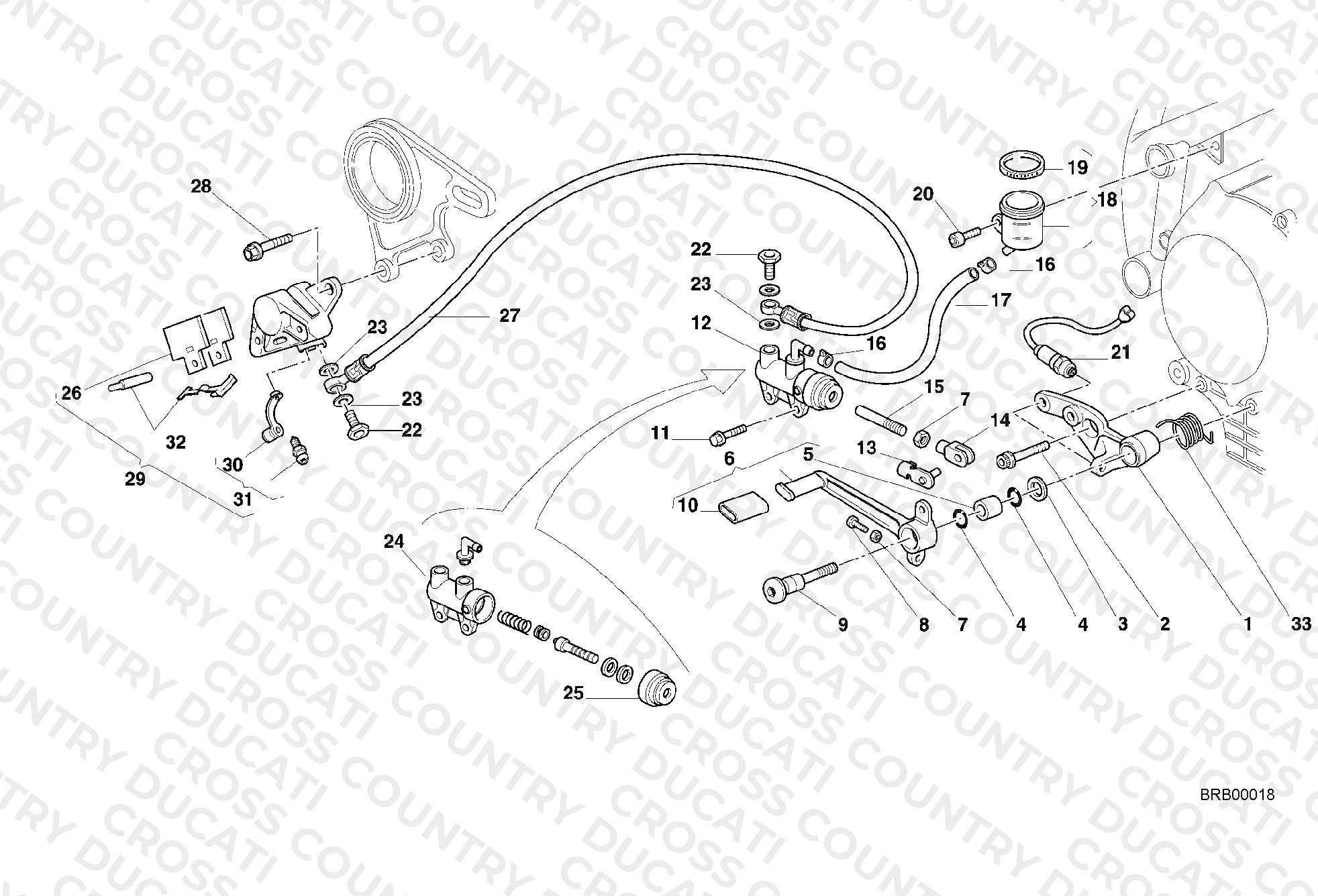 Rear Brake System
