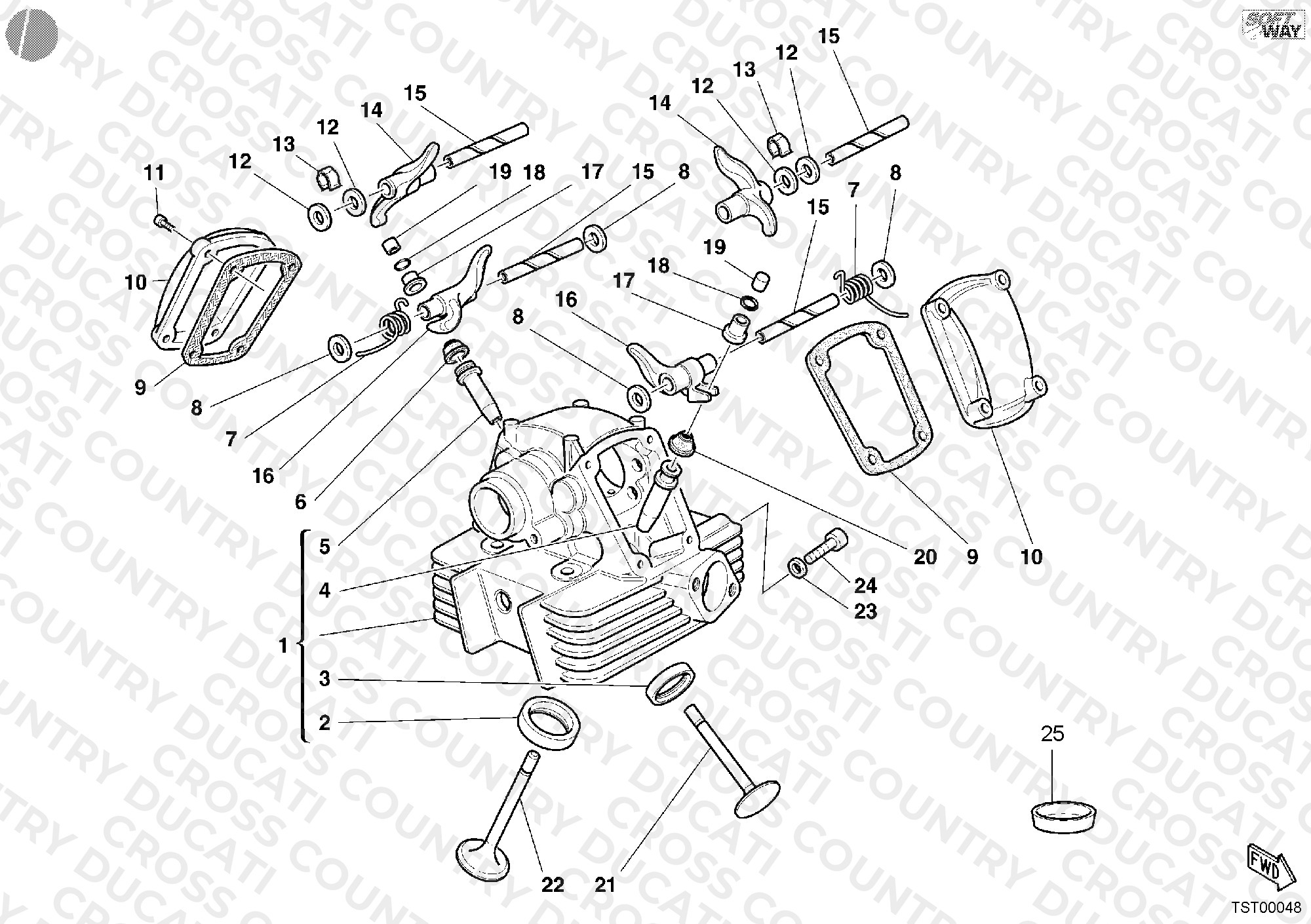 Vertical Cylinder Head