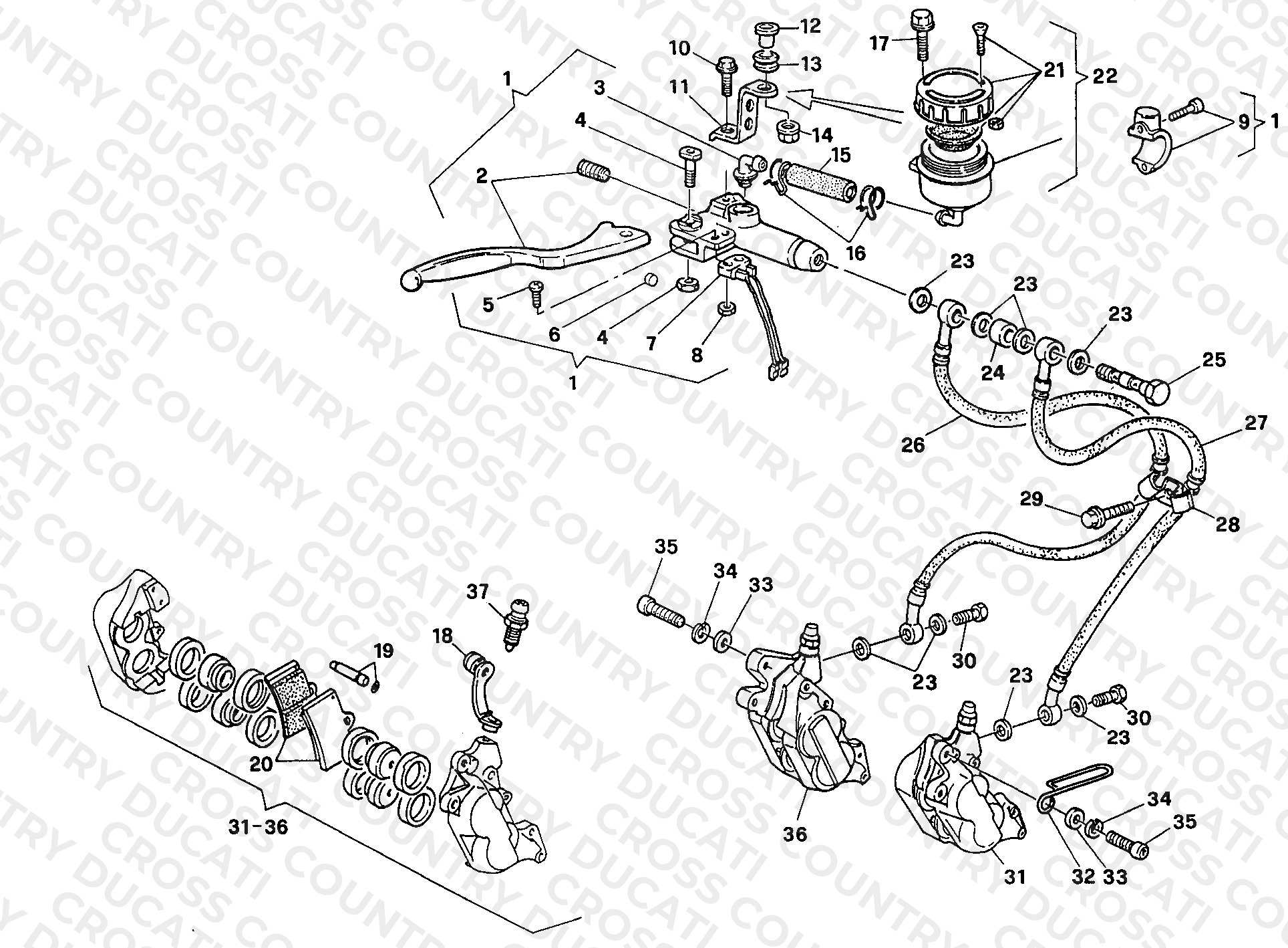 Front Brake System