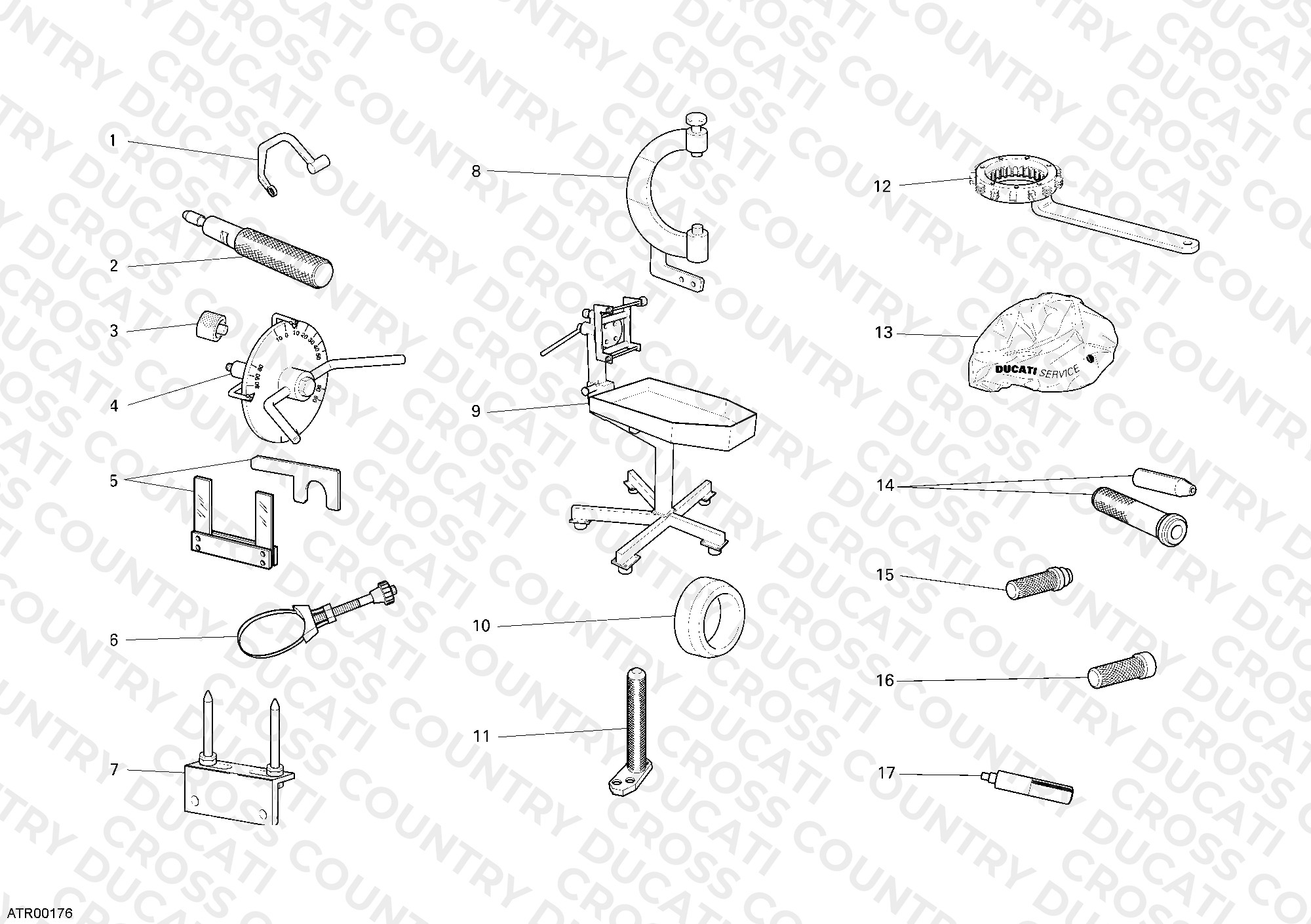 Workshop Service Tools, Engine I