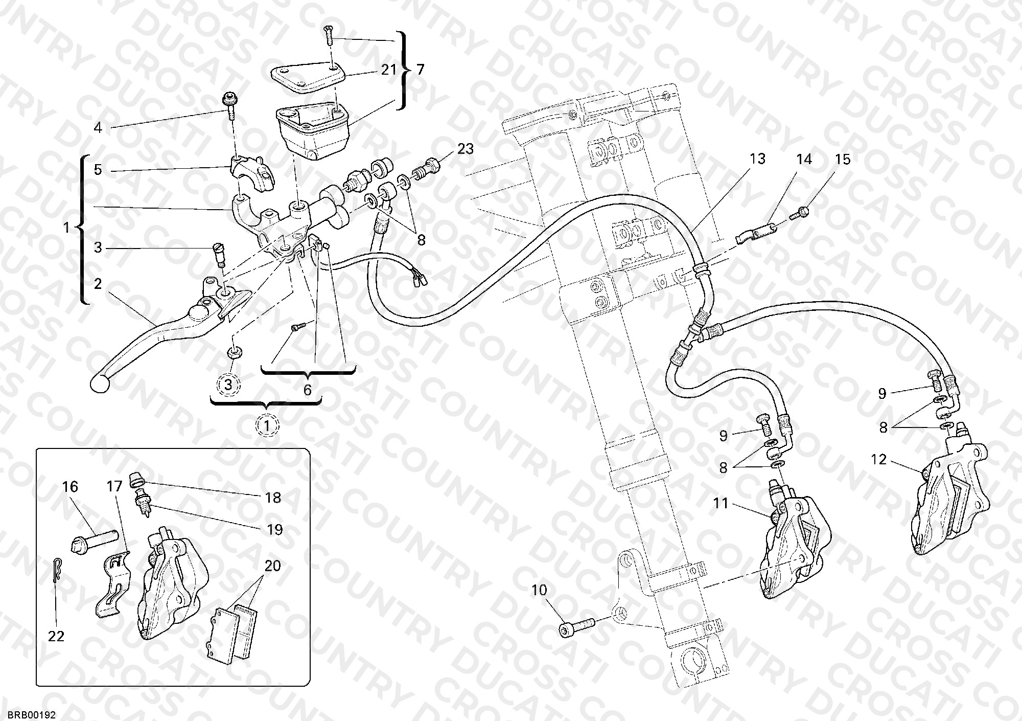 Front Brake System