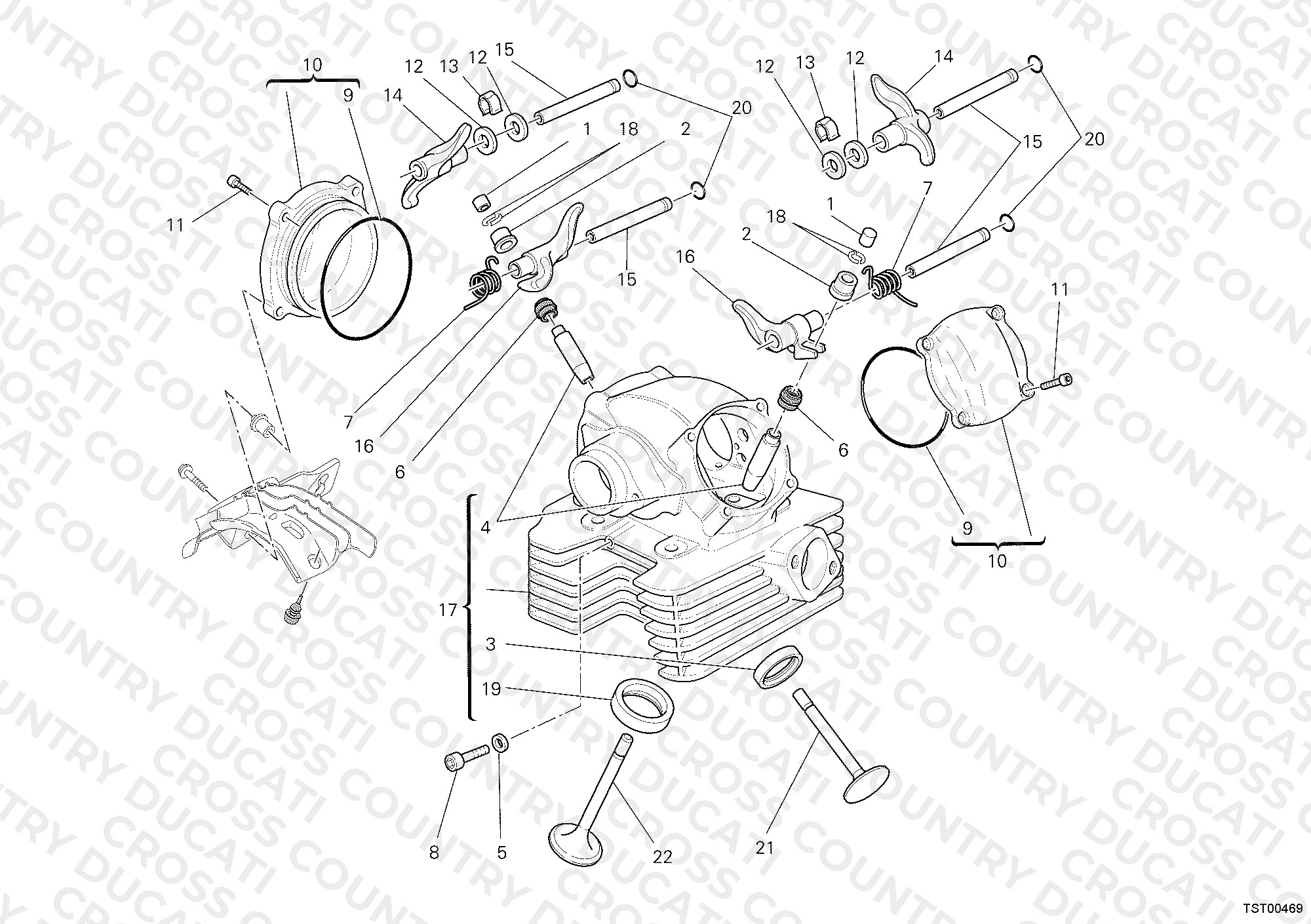 Vertical Cylinder Head
