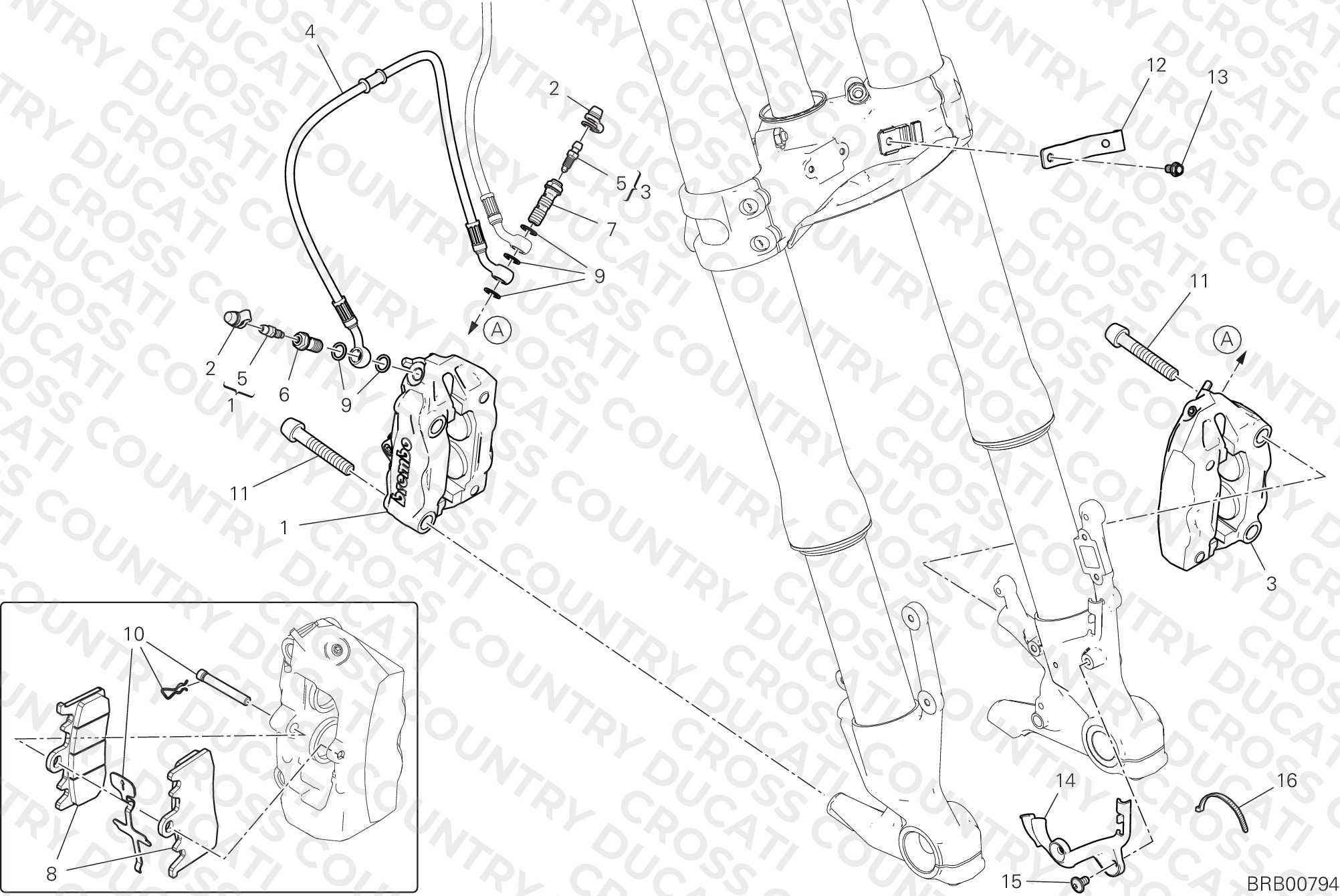 Front Brake System