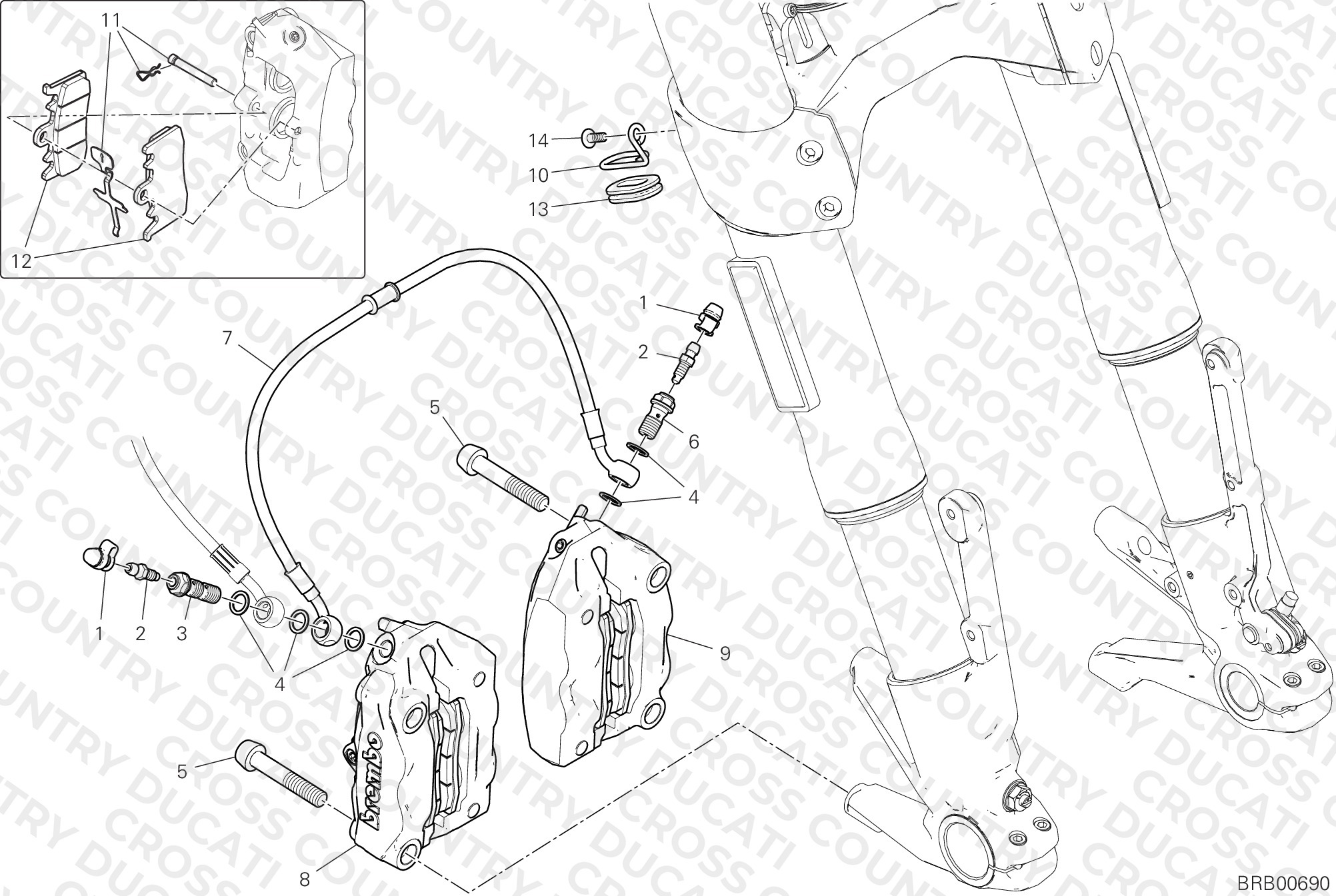 Front Brake System