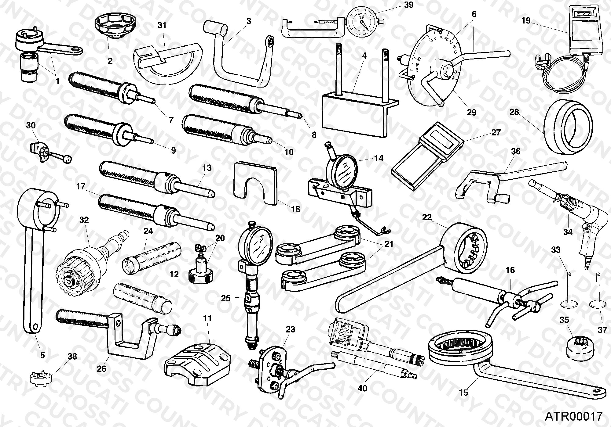 Workshop Service Tools, Engine