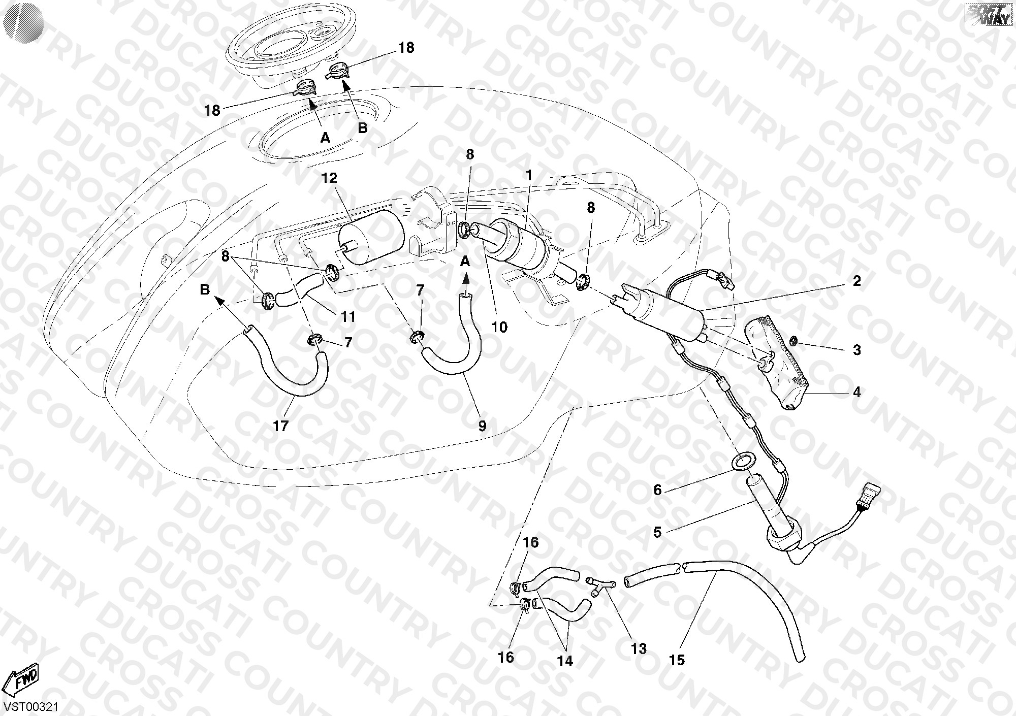 Fuel Pump Aus-Jpn-USA