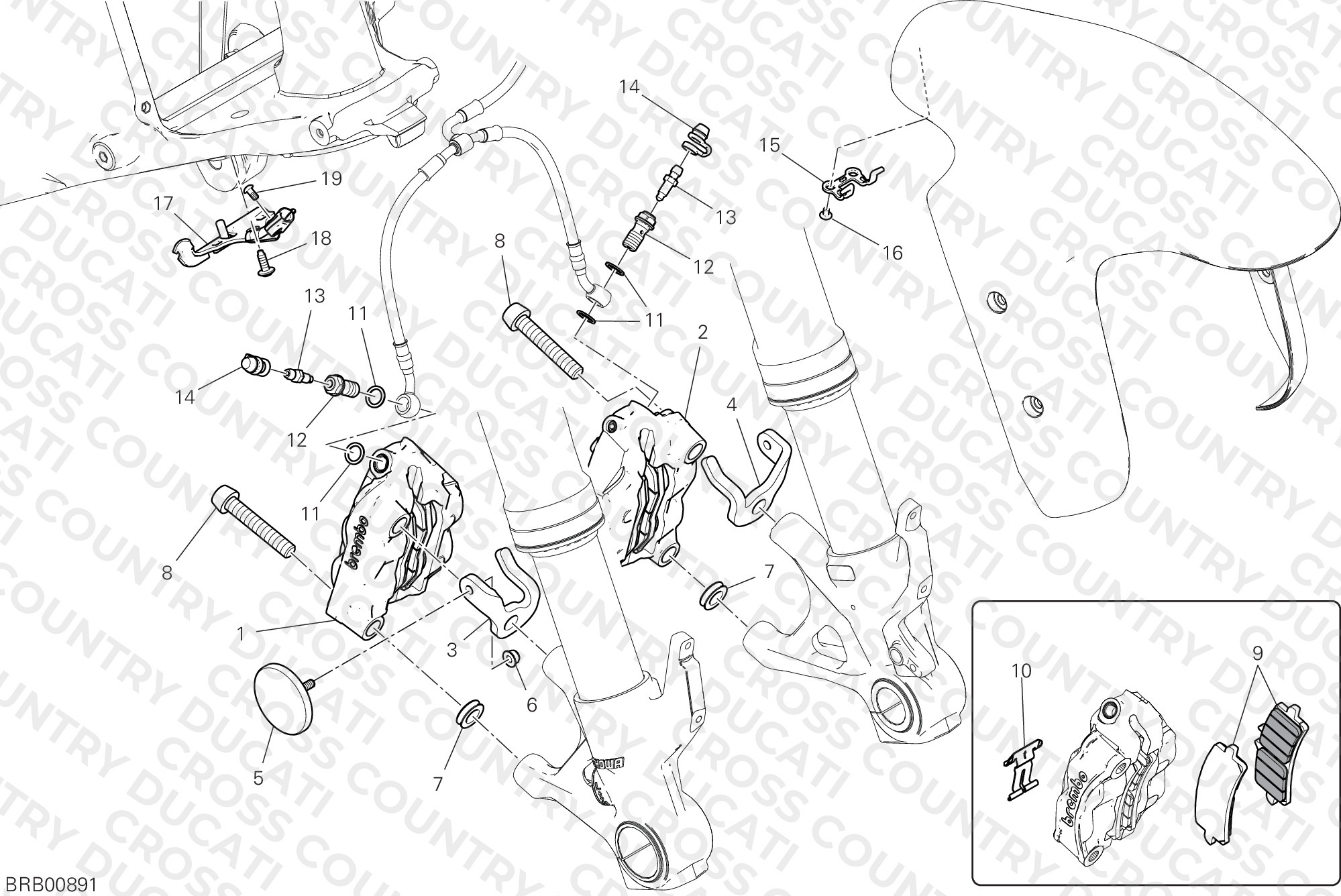 Front Brake System