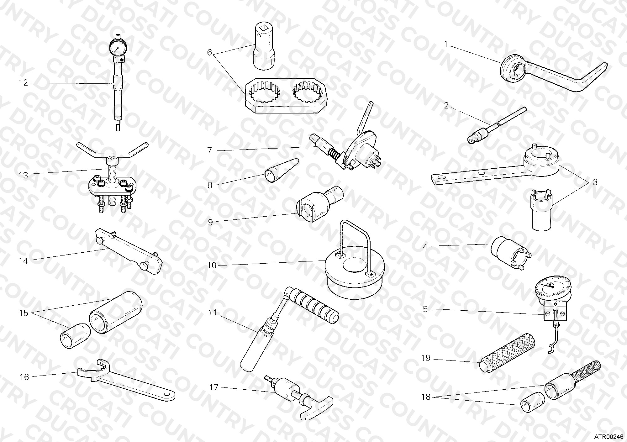 Workshop Service Tools, Engine Ii