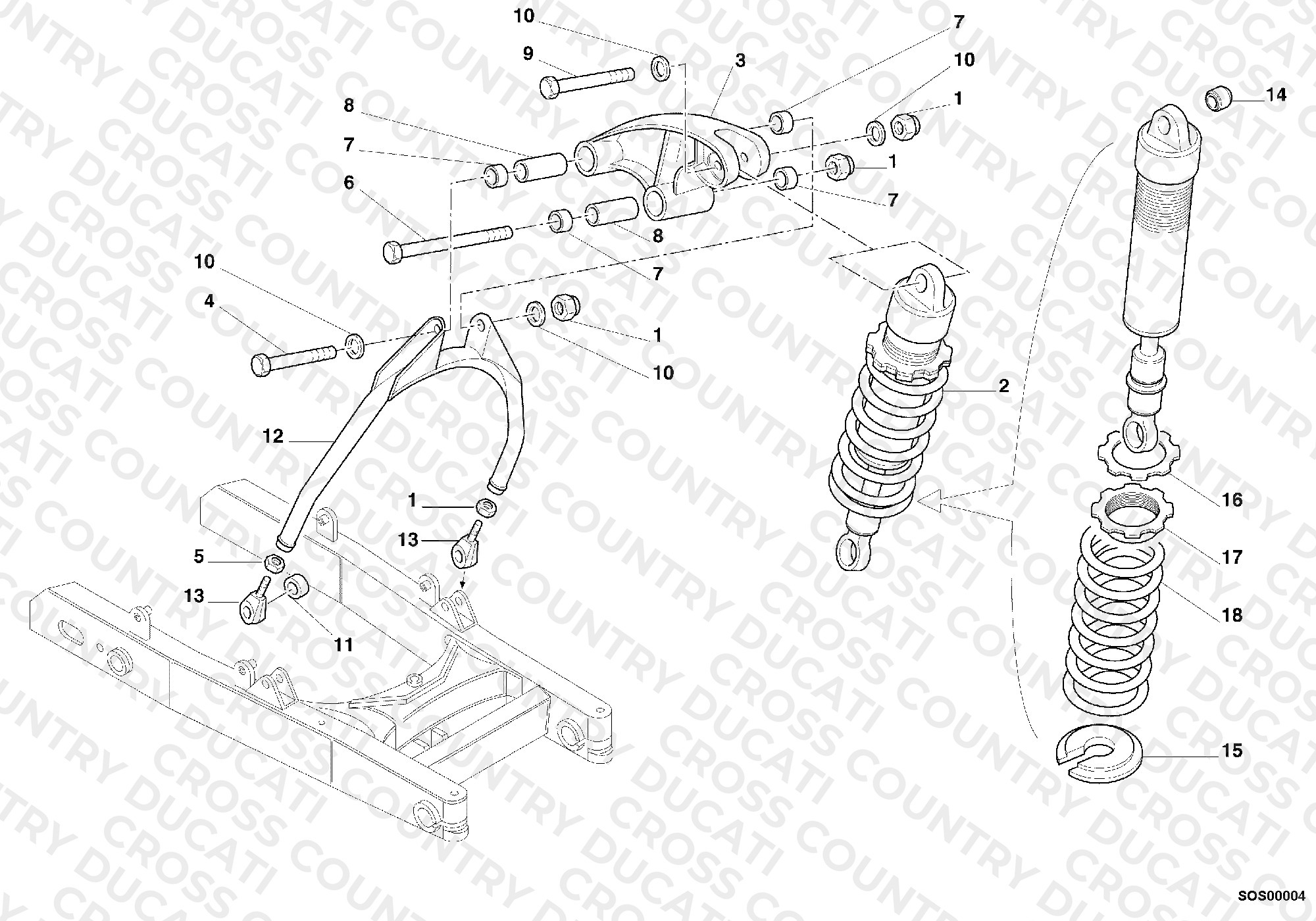 Rear Shock Absorber
