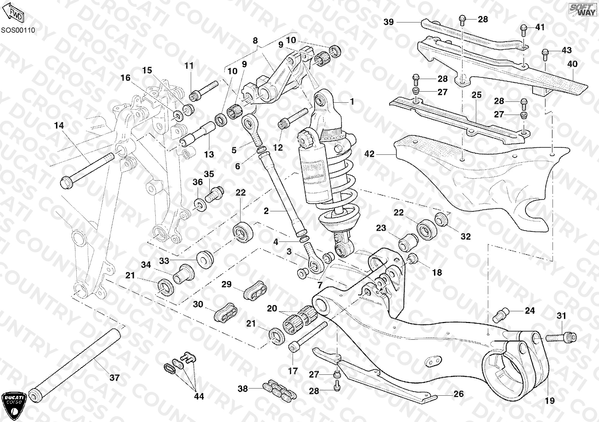 Rear Shock Absorber