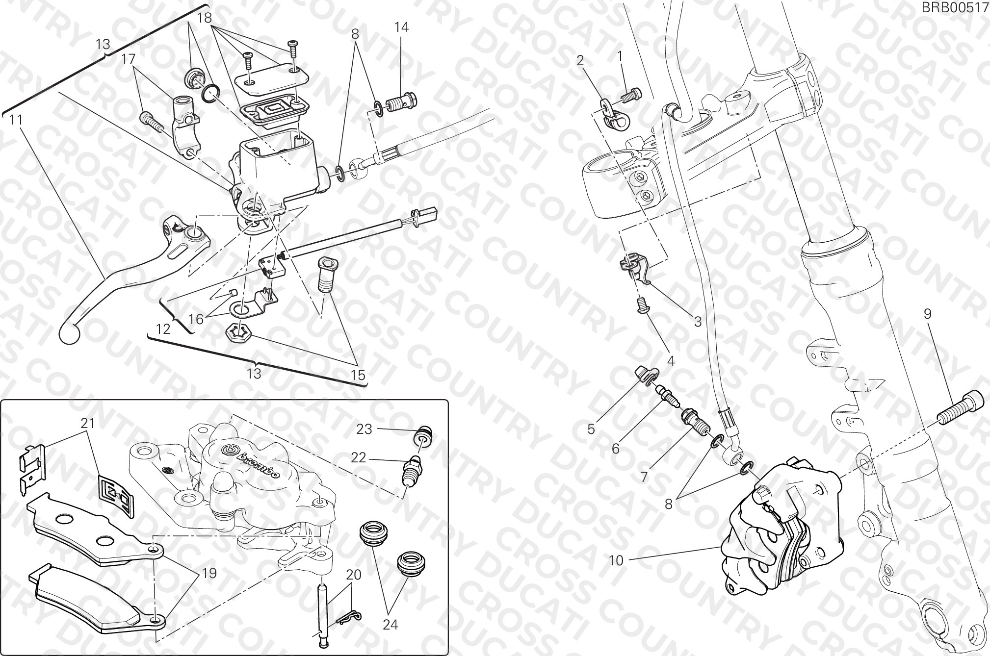 Front Brake System