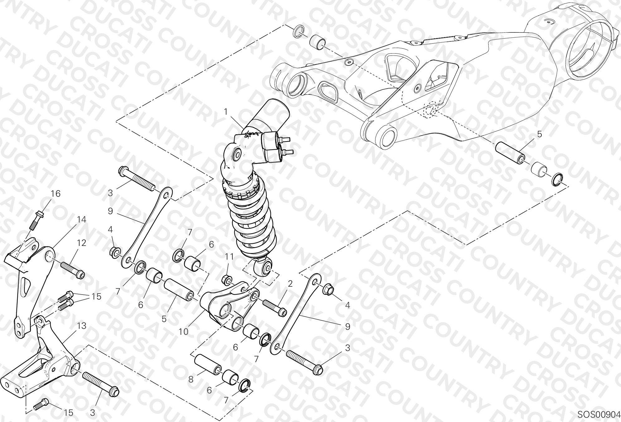 Rear Shock Absorber