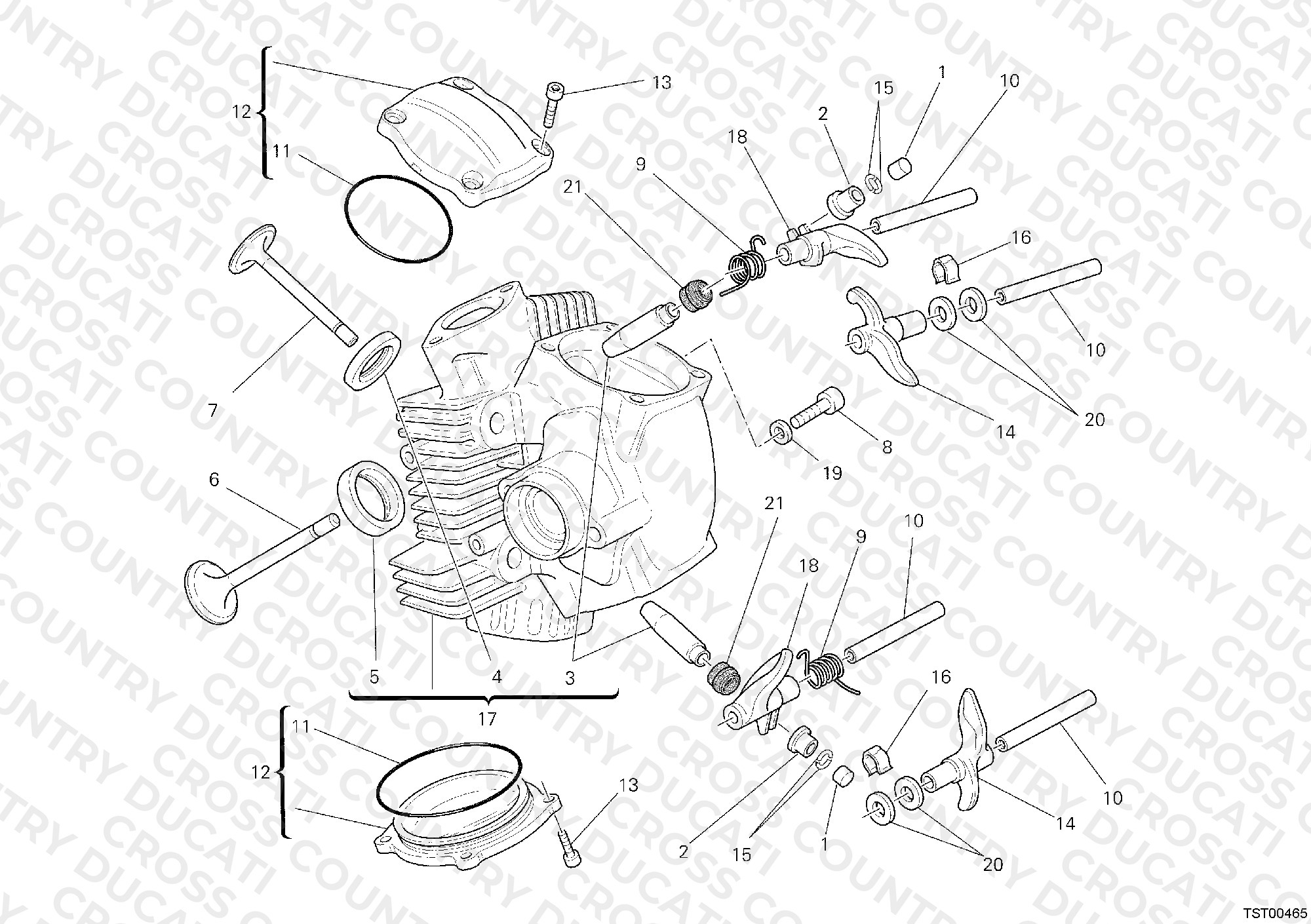 Horizontal Cylinder Head