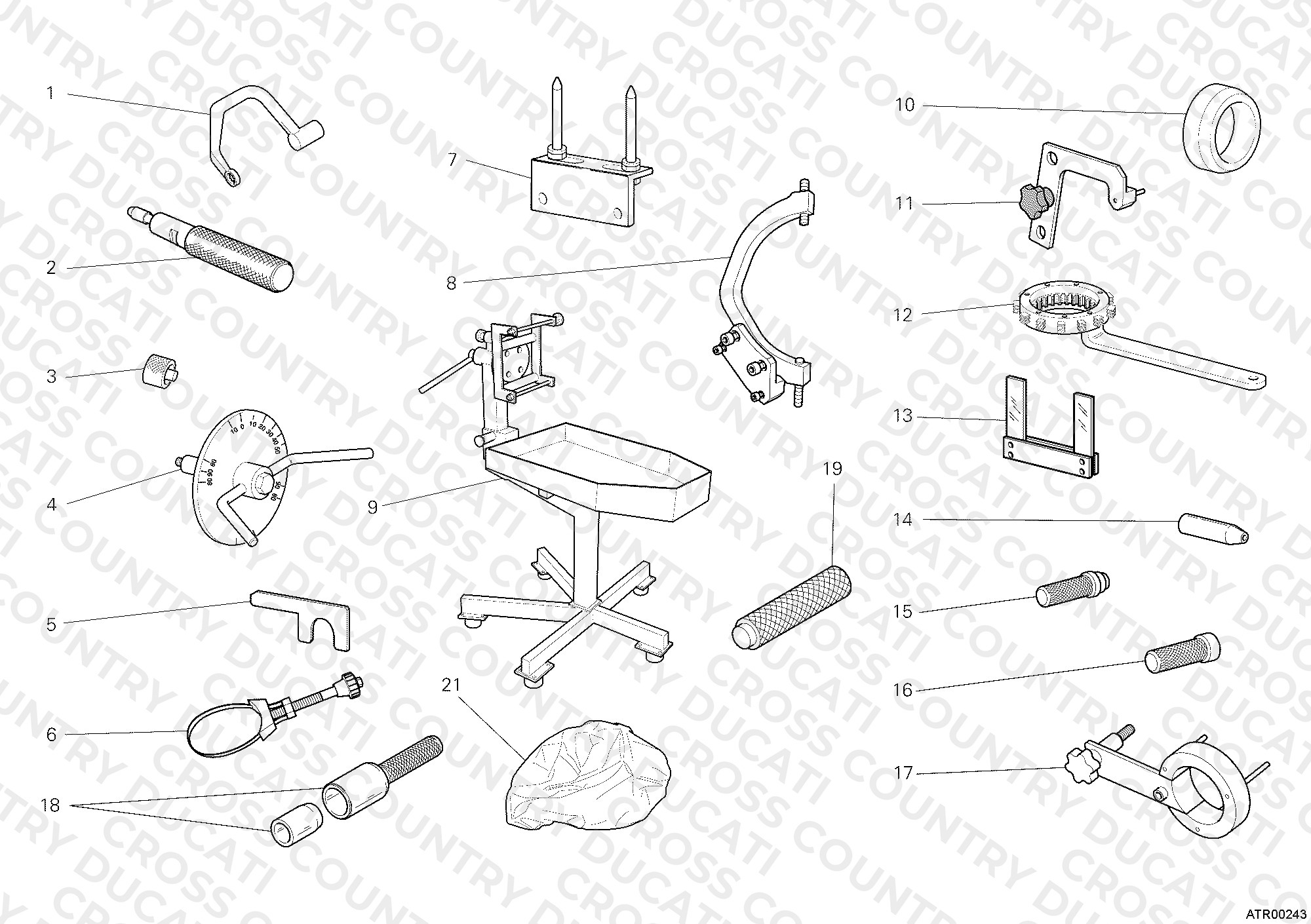 Workshop Service Tools, Engine I