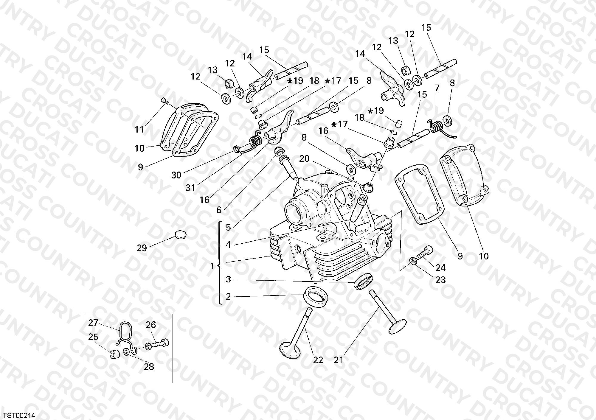 Vertical Cylinder Head