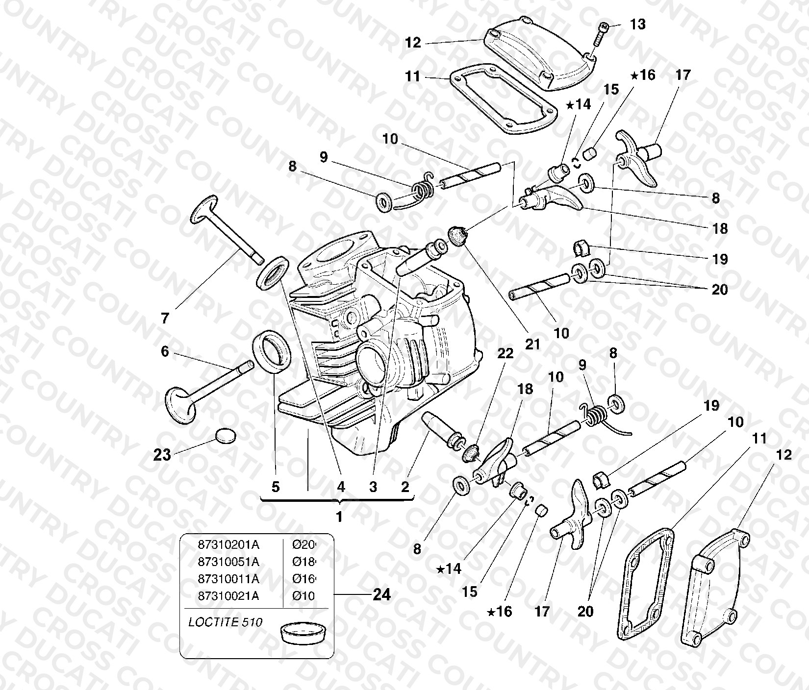 Horizontal Cylinder Head