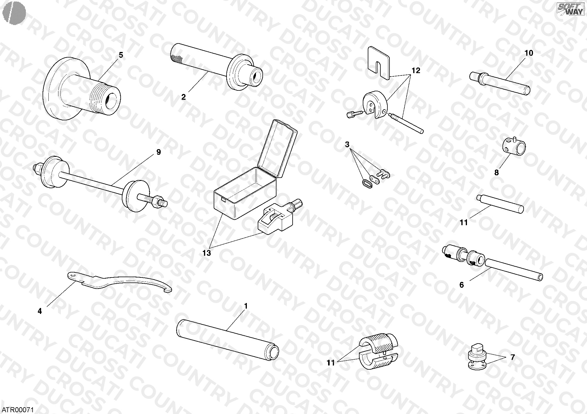 Workshop Service Tools, Frame