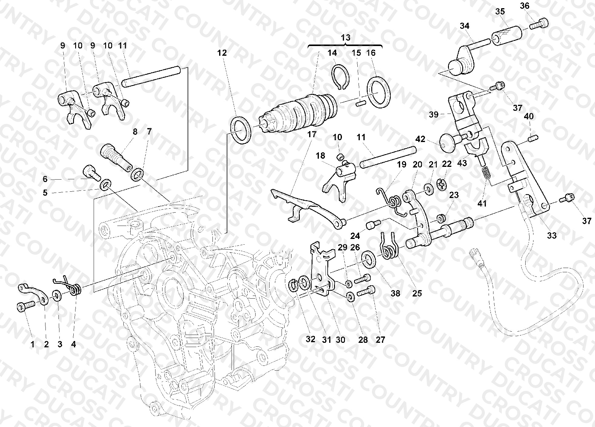 Gear Change Mechanism